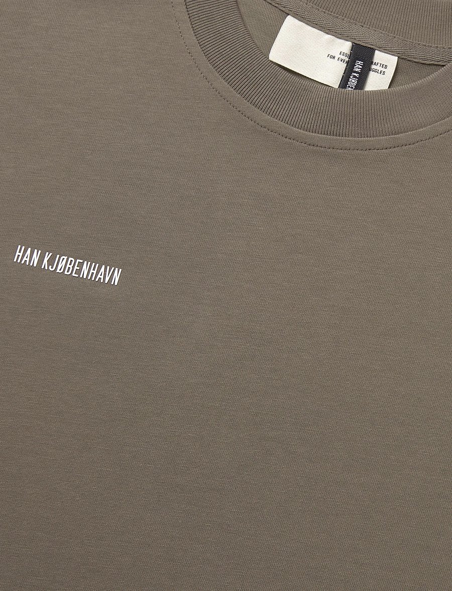 HAN Kjøbenhavn - Daily Boxy Tee - kurzärmelig - dusty brown - 2