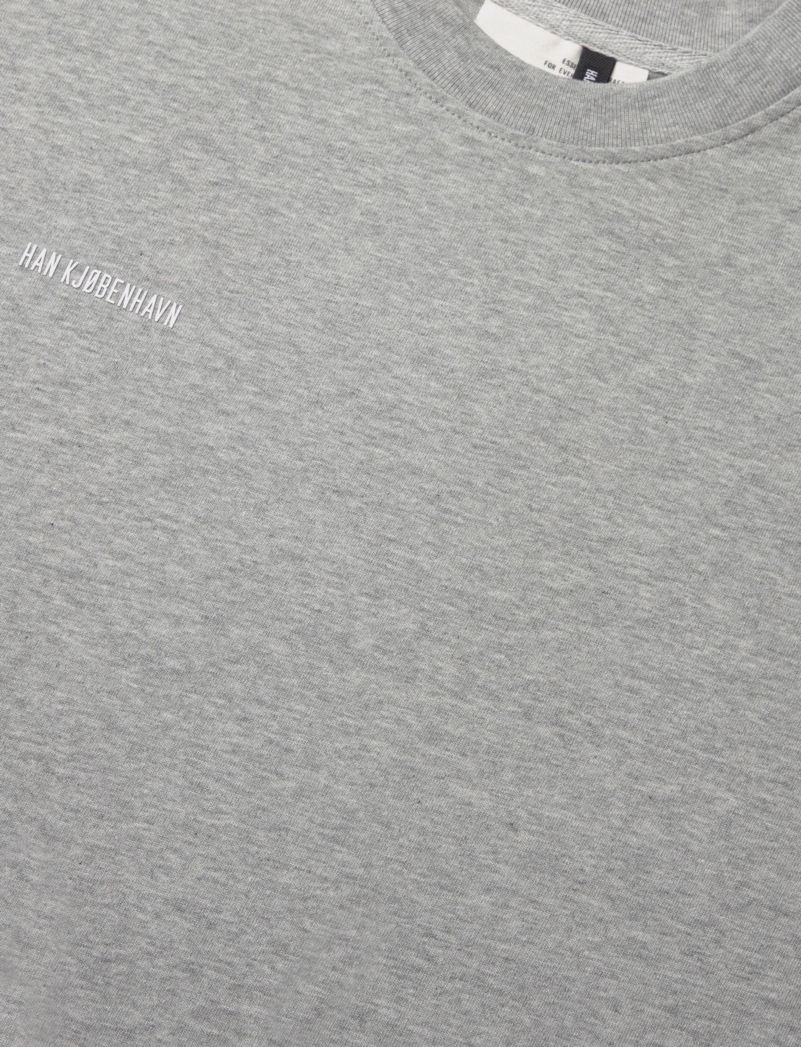 HAN Kjøbenhavn - Daily Boxy Tee - kurzärmelig - grey melange - 2