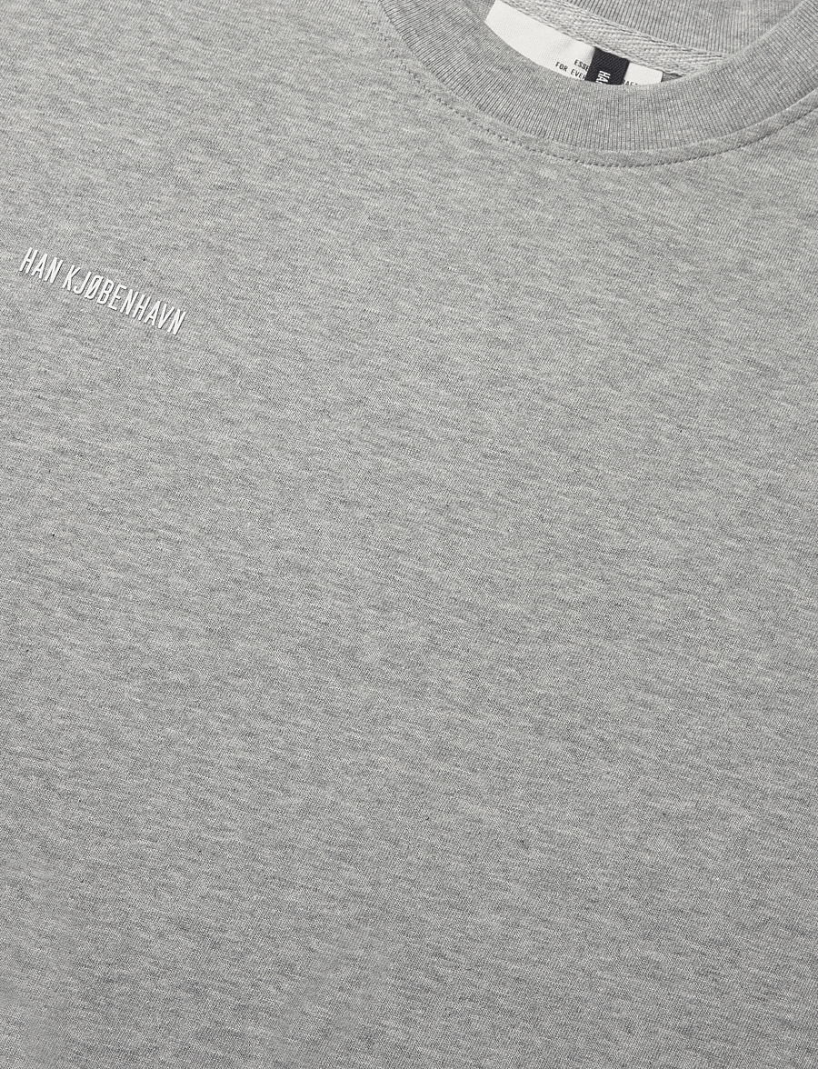 HAN Kjøbenhavn - Daily Boxy Tee - kurzärmelig - grey melange - 2