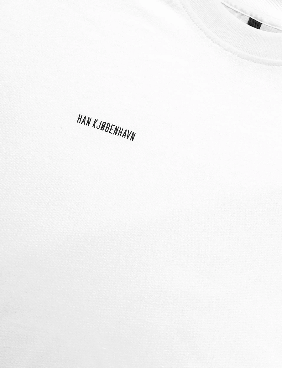 HAN Kjøbenhavn - Daily Boxy Tee - kortærmede t-shirts - white - 2