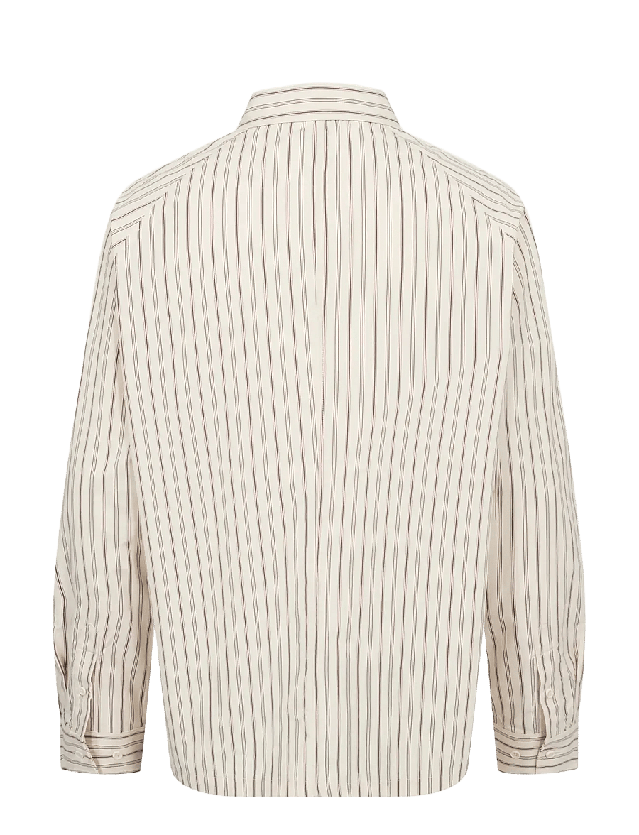 HAN Kjøbenhavn - Striped Casual Shirt - randiga skjortor - off white - 2