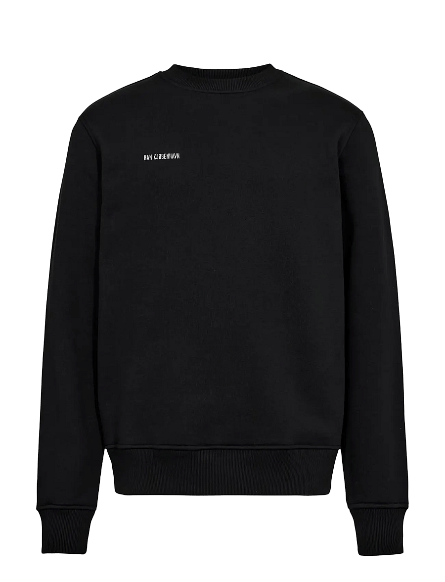 HAN Kjøbenhavn - Daily Regular Crewneck - shop efter anledning - black - 0