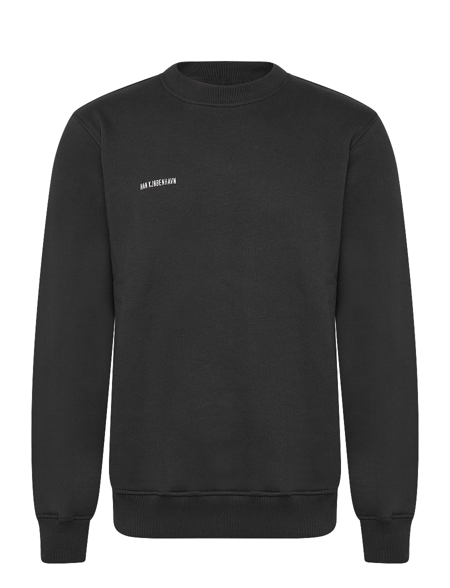 HAN Kjøbenhavn - Daily Regular Crewneck - shoppa efter tillfälle - black - 0
