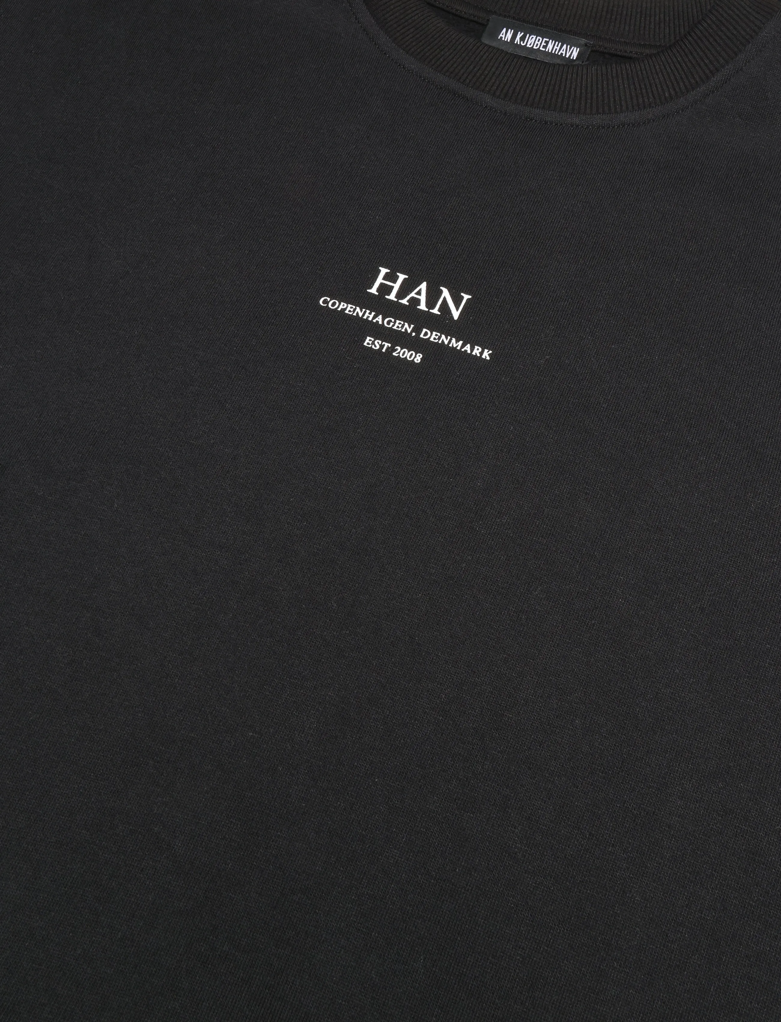 HAN Kjøbenhavn - Regular Crewneck - shop by occasion - black - 2