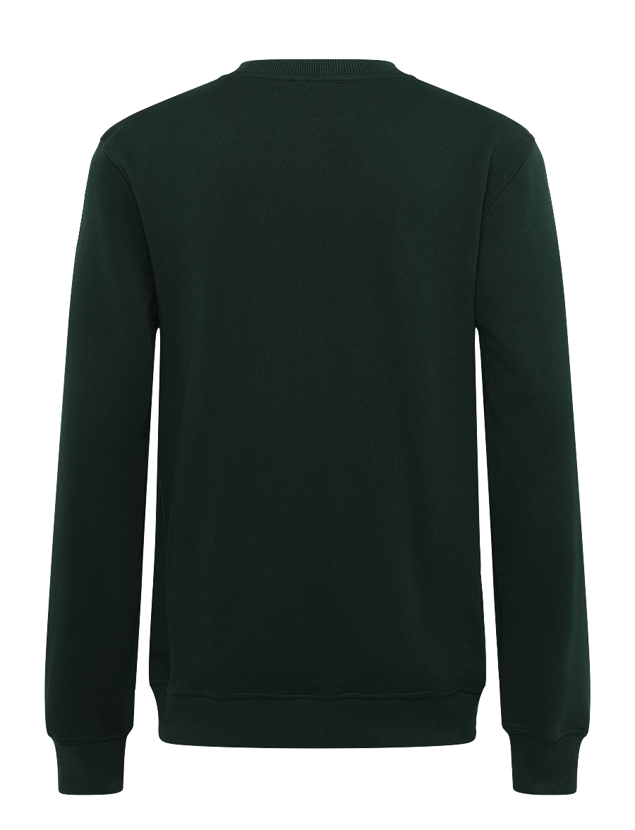 HAN Kjøbenhavn - Regular Crewneck - sweatshirts - dark green - 2