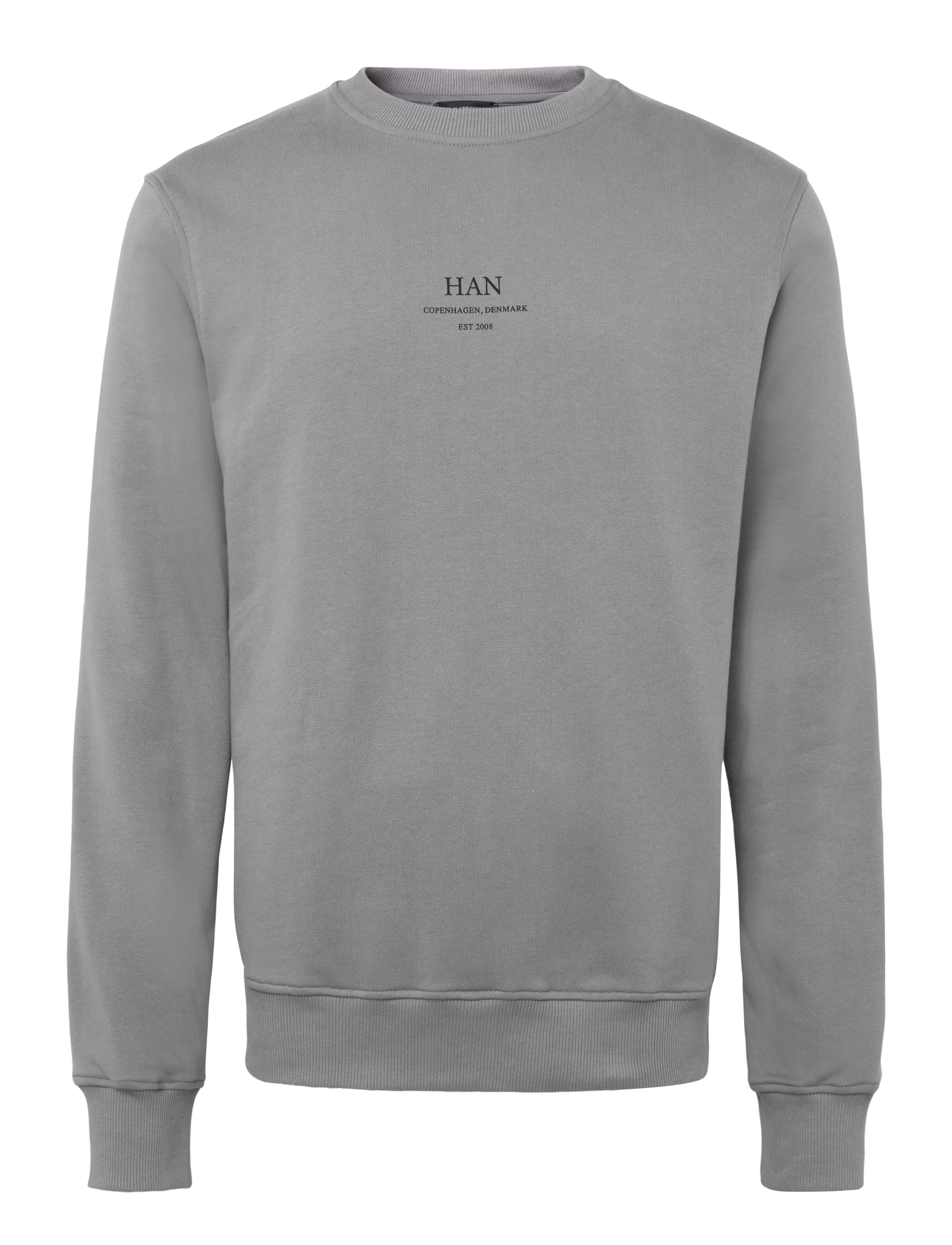 HAN Kjøbenhavn - Regular Crewneck - shop efter anledning - stone grey - 1