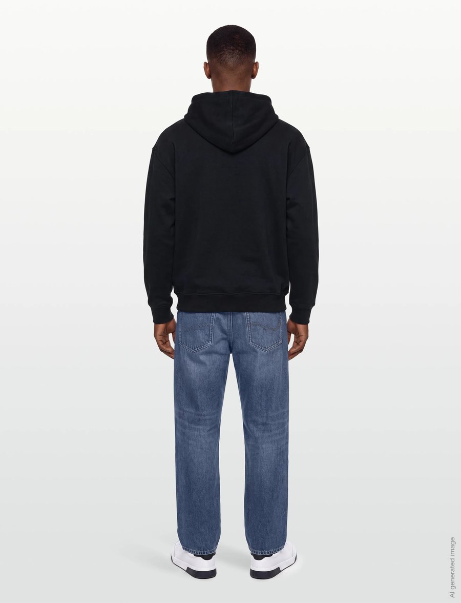 HAN Kjøbenhavn - Regular Hoodie - kapuutsiga pusad - black - 4