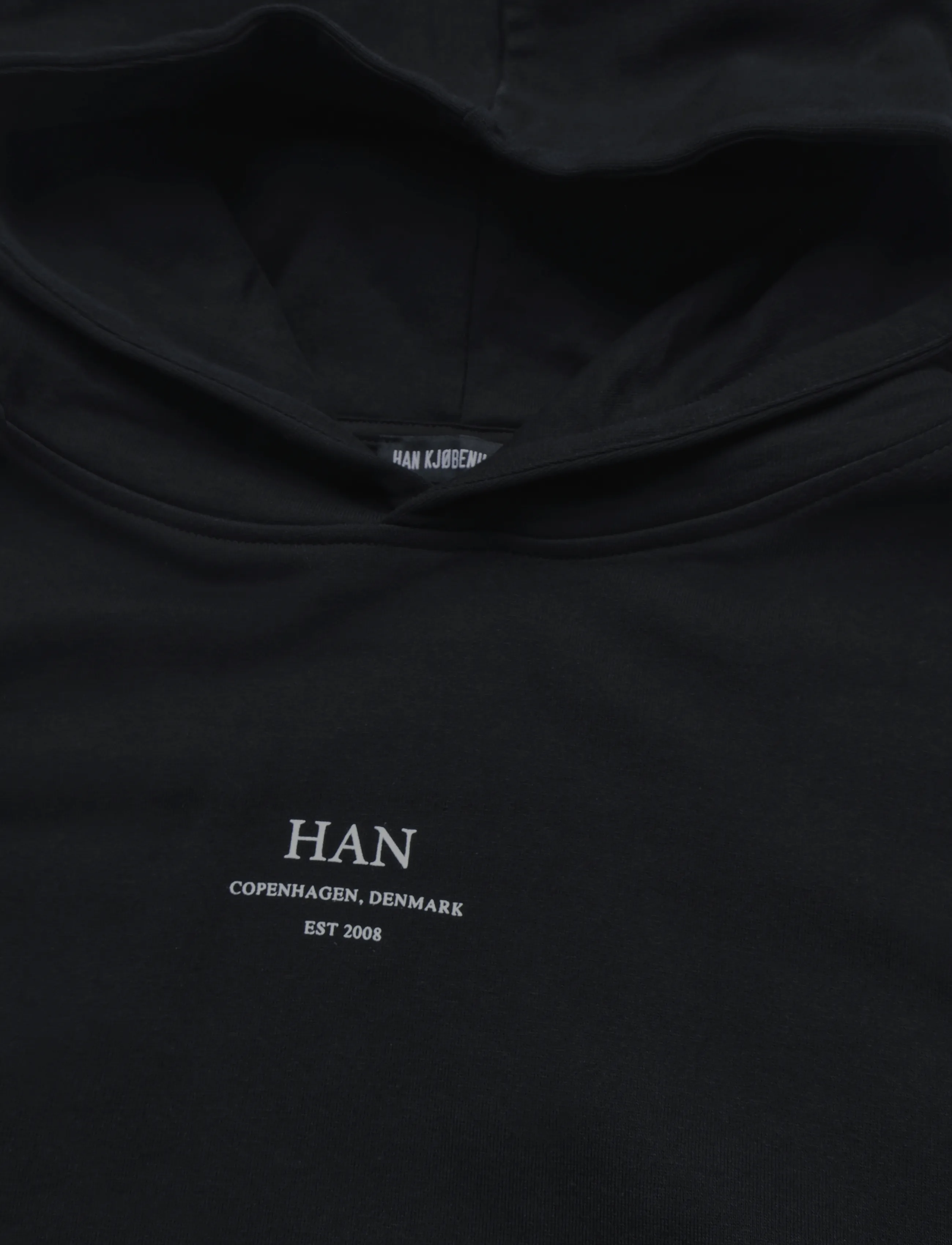 HAN Kjøbenhavn - Regular Hoodie - hoodies - black - 2