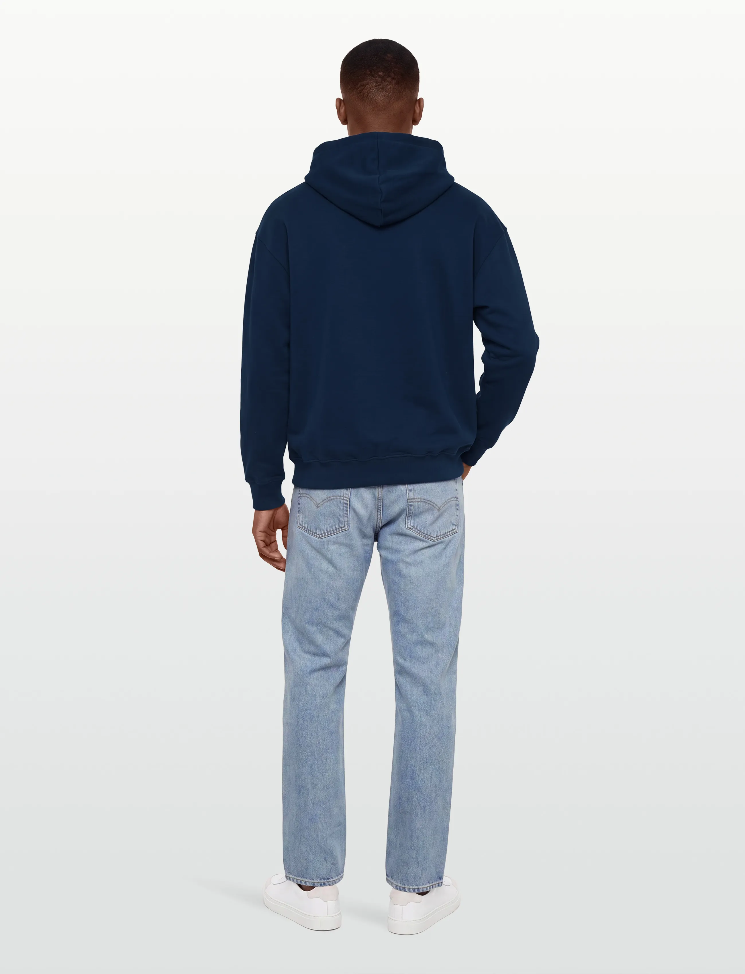 HAN Kjøbenhavn - Regular Hoodie - kapuzenpullover - navy - 4