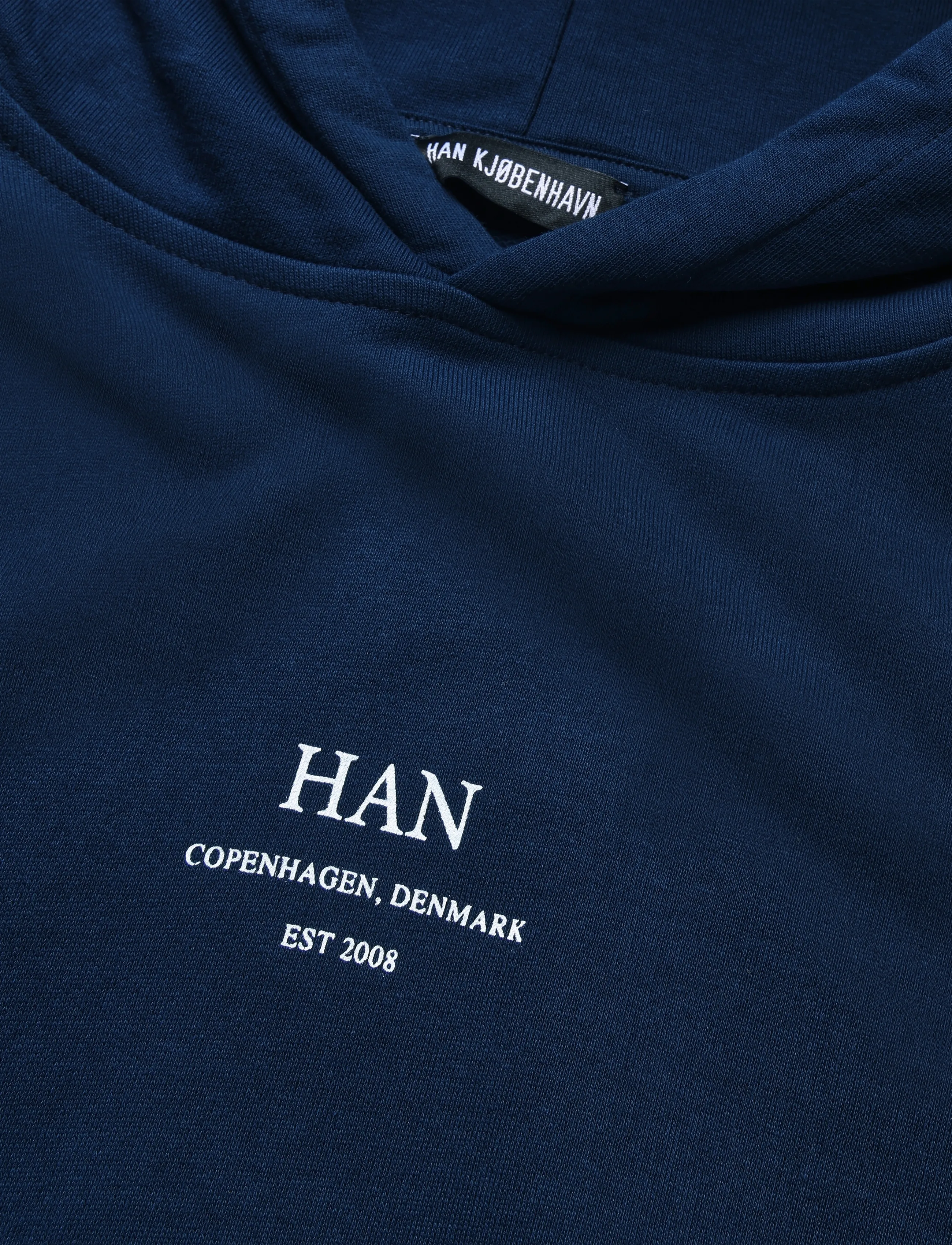 HAN Kjøbenhavn - Regular Hoodie - kapuutsiga pusad - navy - 2