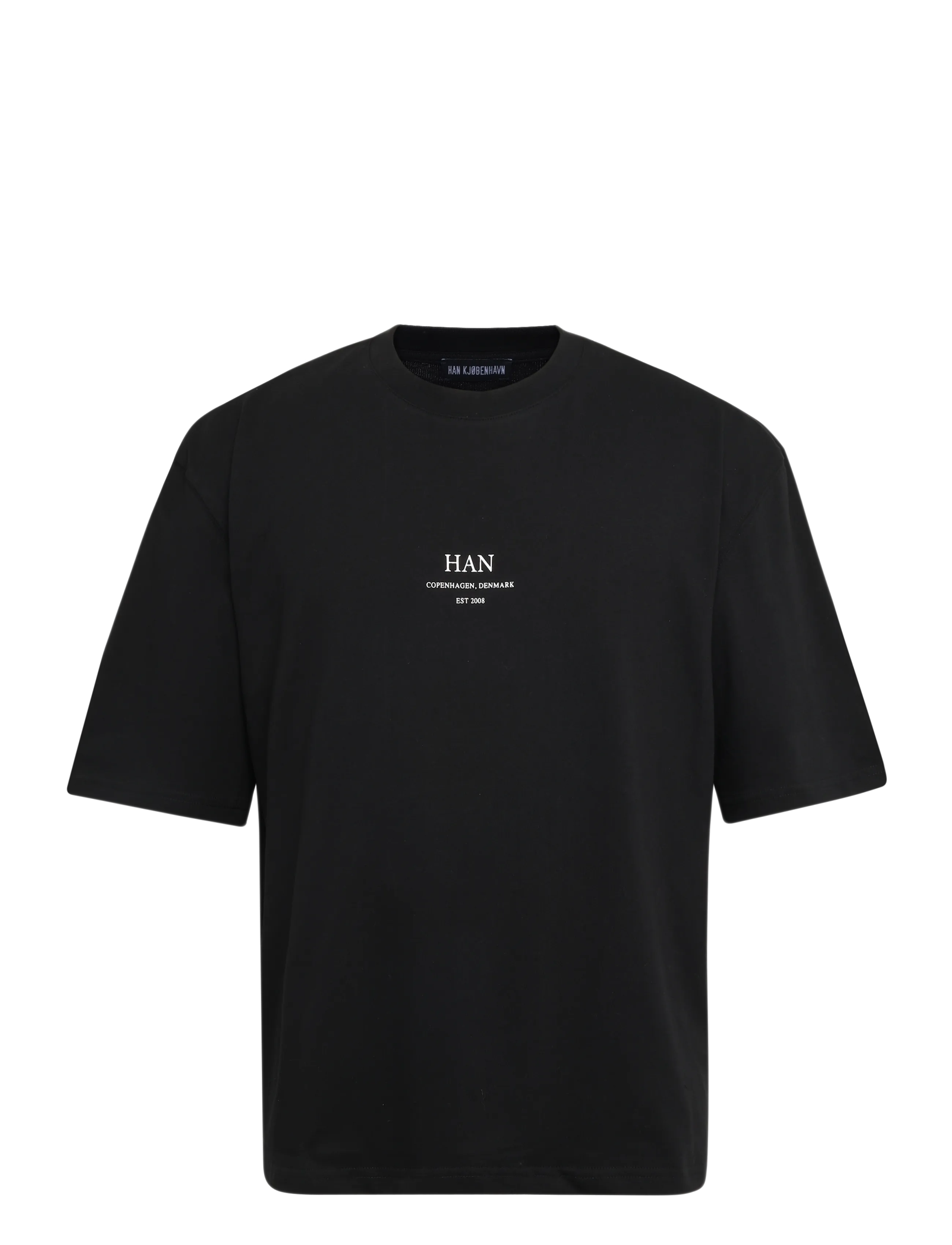HAN Kjøbenhavn Loose Tee - HAN KJØBENHAVN - BLACK / black