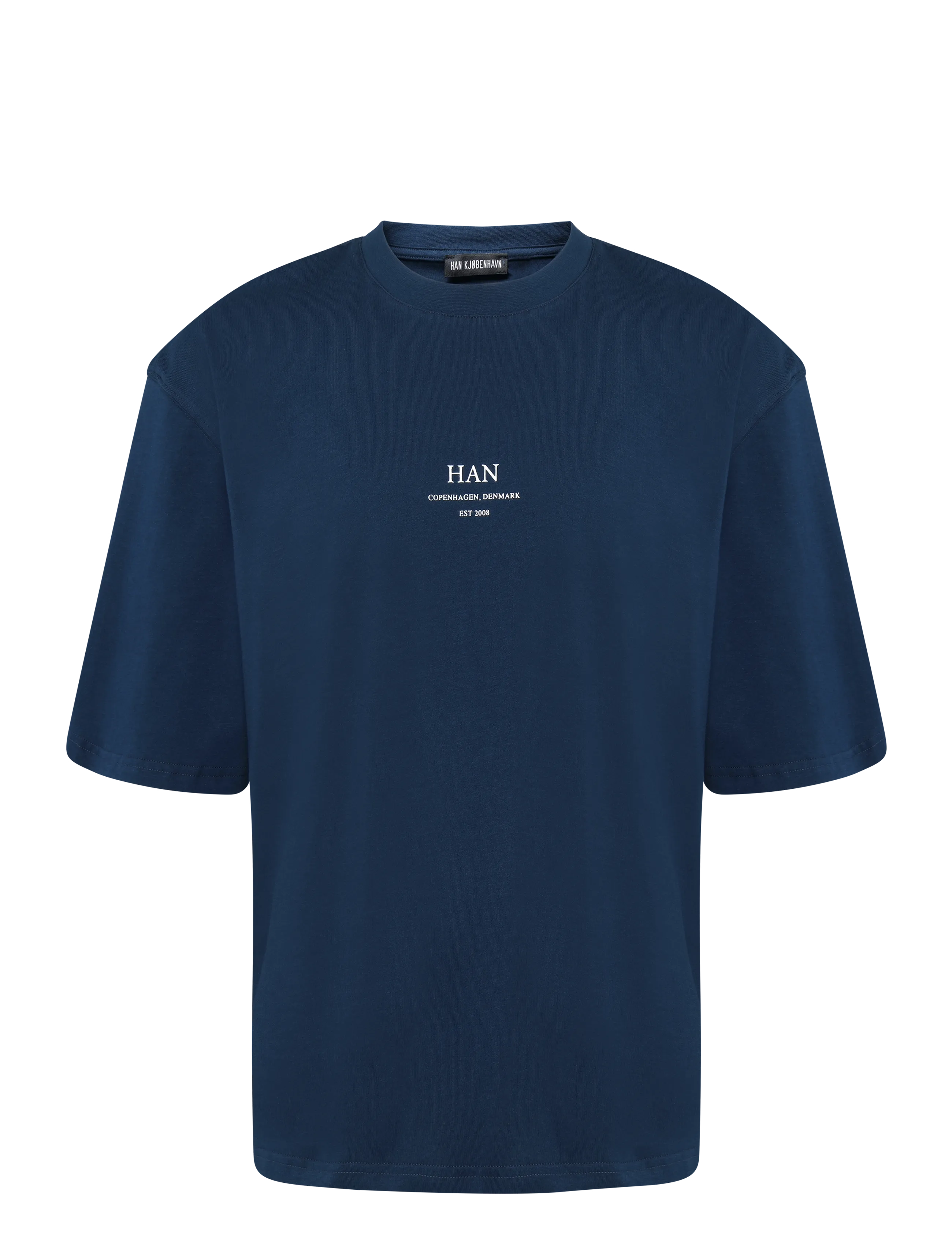 HAN Kjøbenhavn Loose Tee - Shop by occasion - NAVY / navy