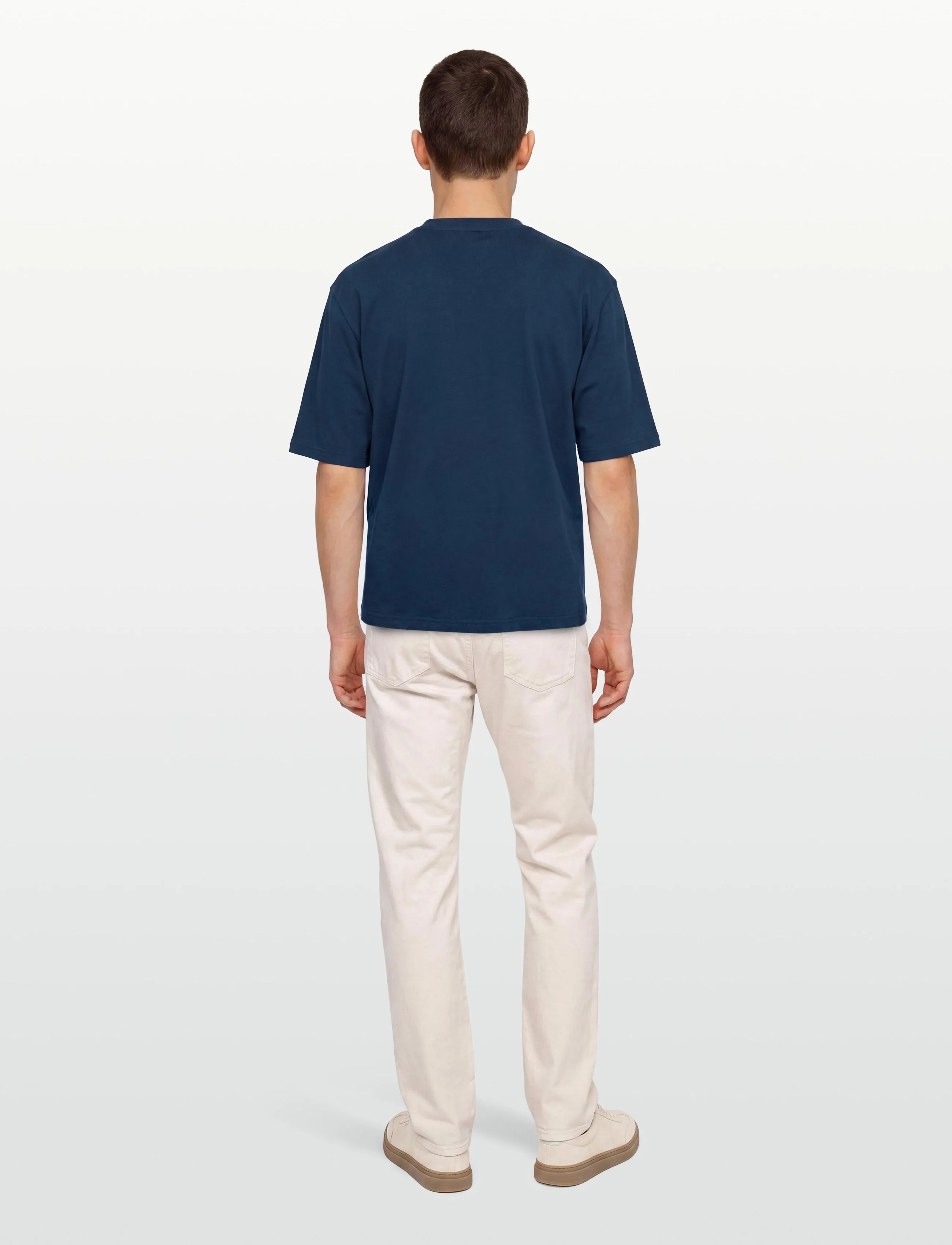 HAN Kjøbenhavn - Loose Tee - efterårstøj - navy - 4