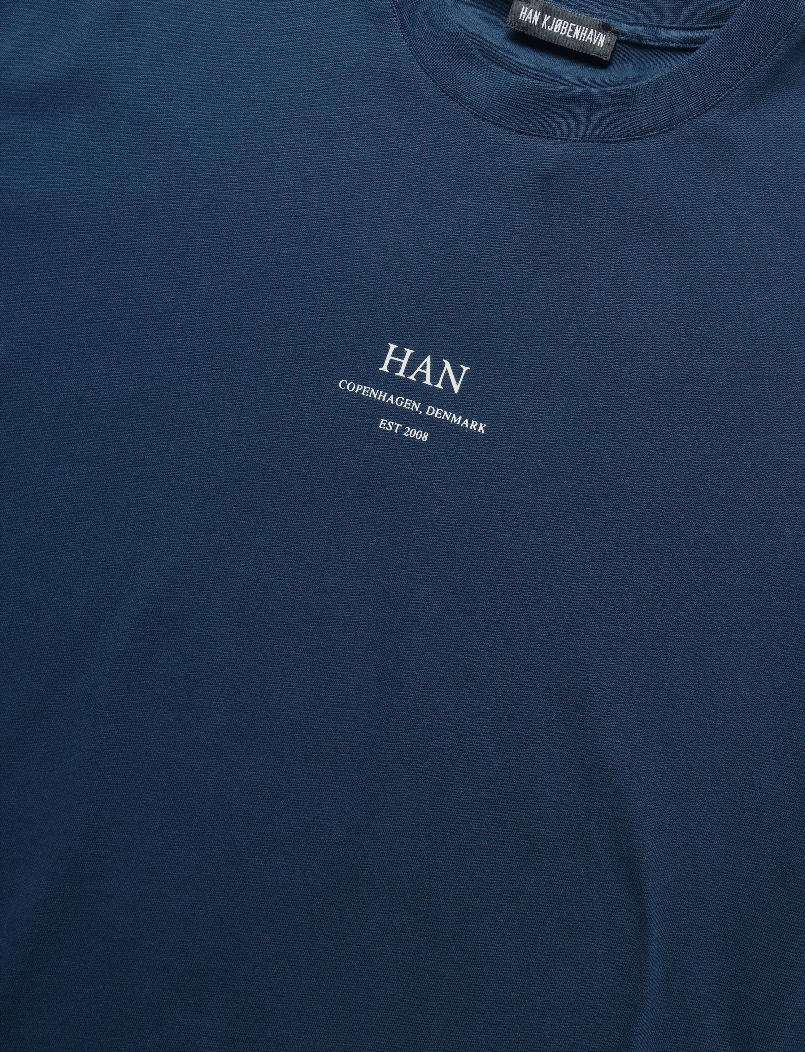 HAN Kjøbenhavn - Loose Tee - short-sleeved t-shirts - navy - 2