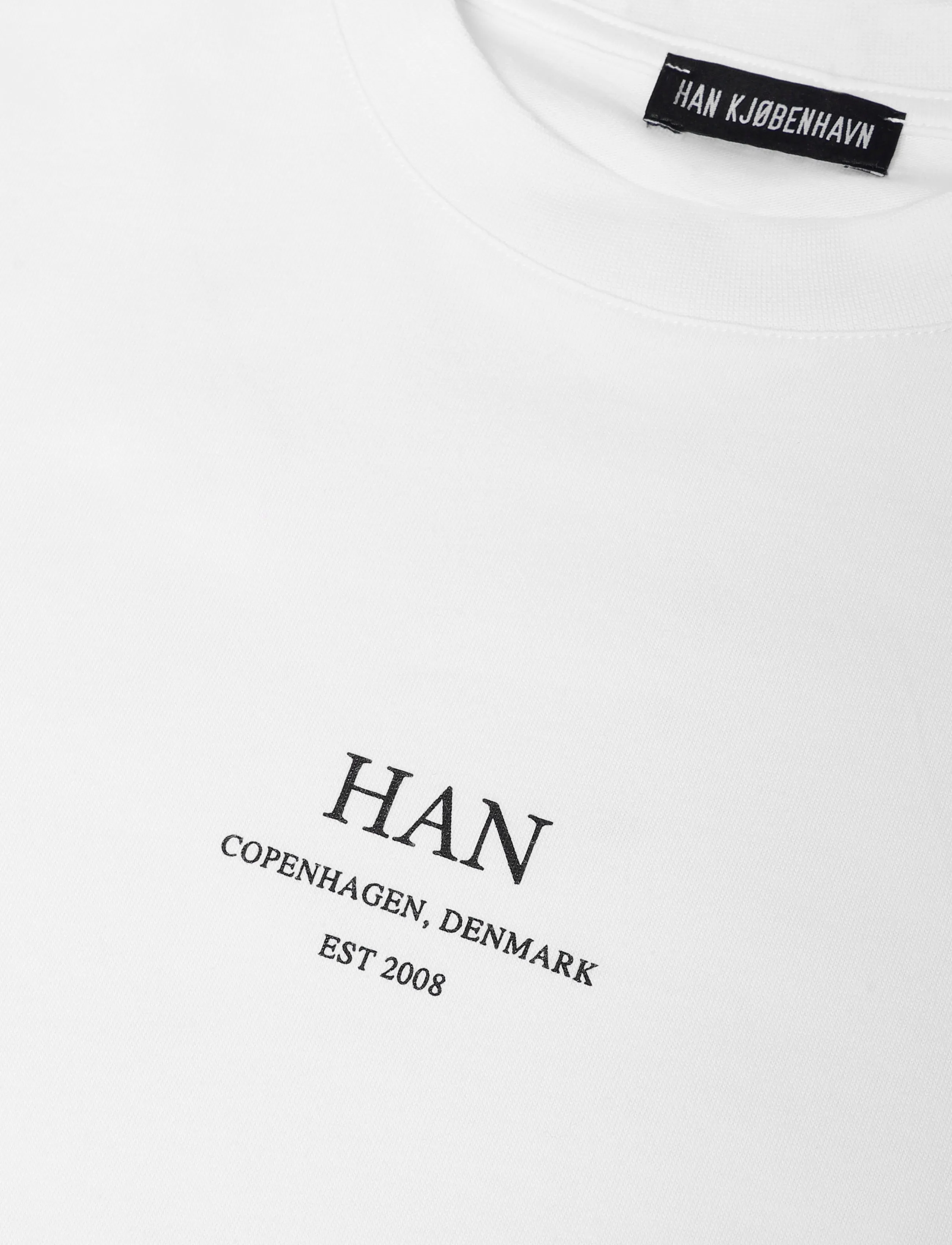 HAN Kjøbenhavn - Loose Tee - kurzärmelige t-shirts - white - 2