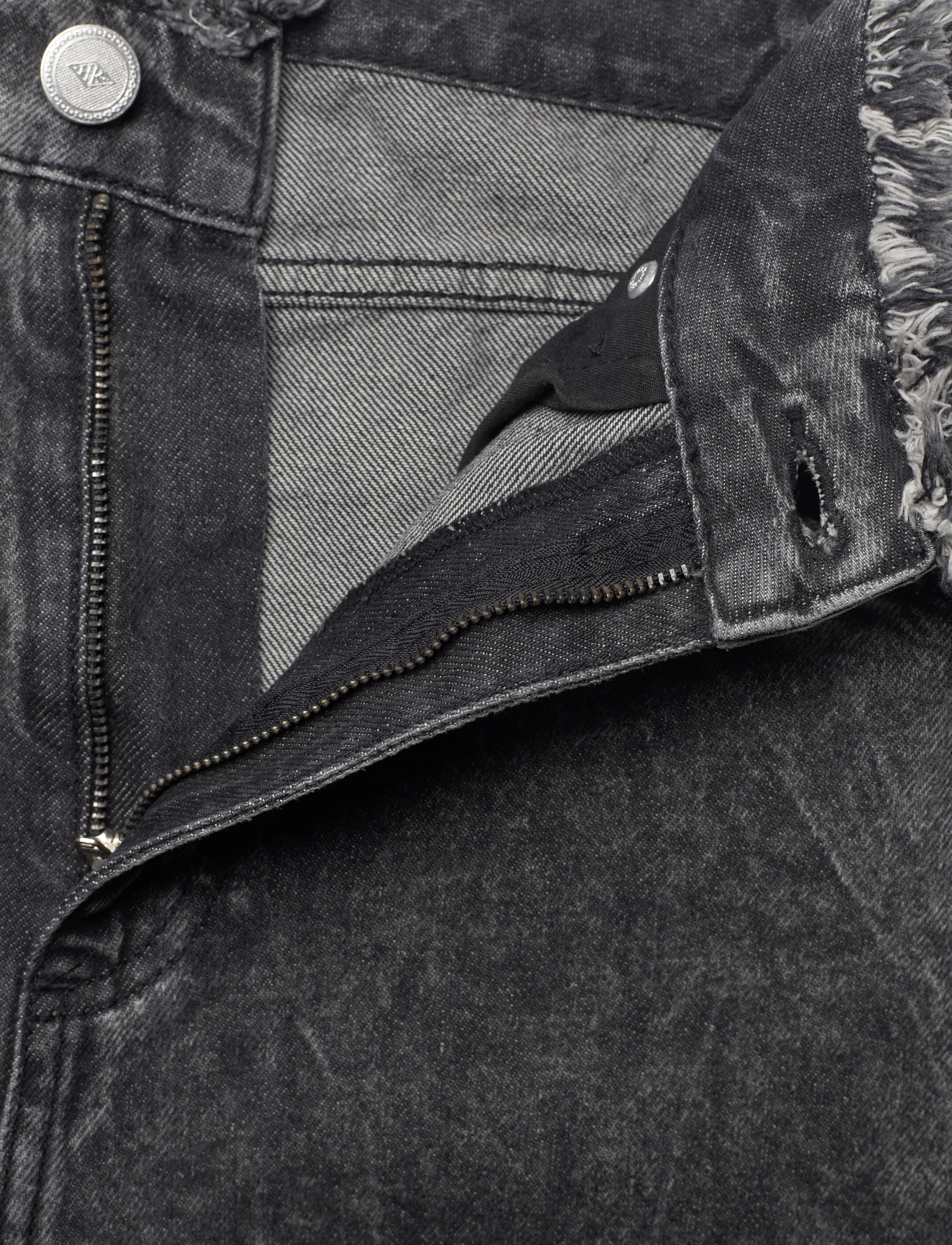 HAN Kjøbenhavn - Relaxed Distressed Jeans - black - 3