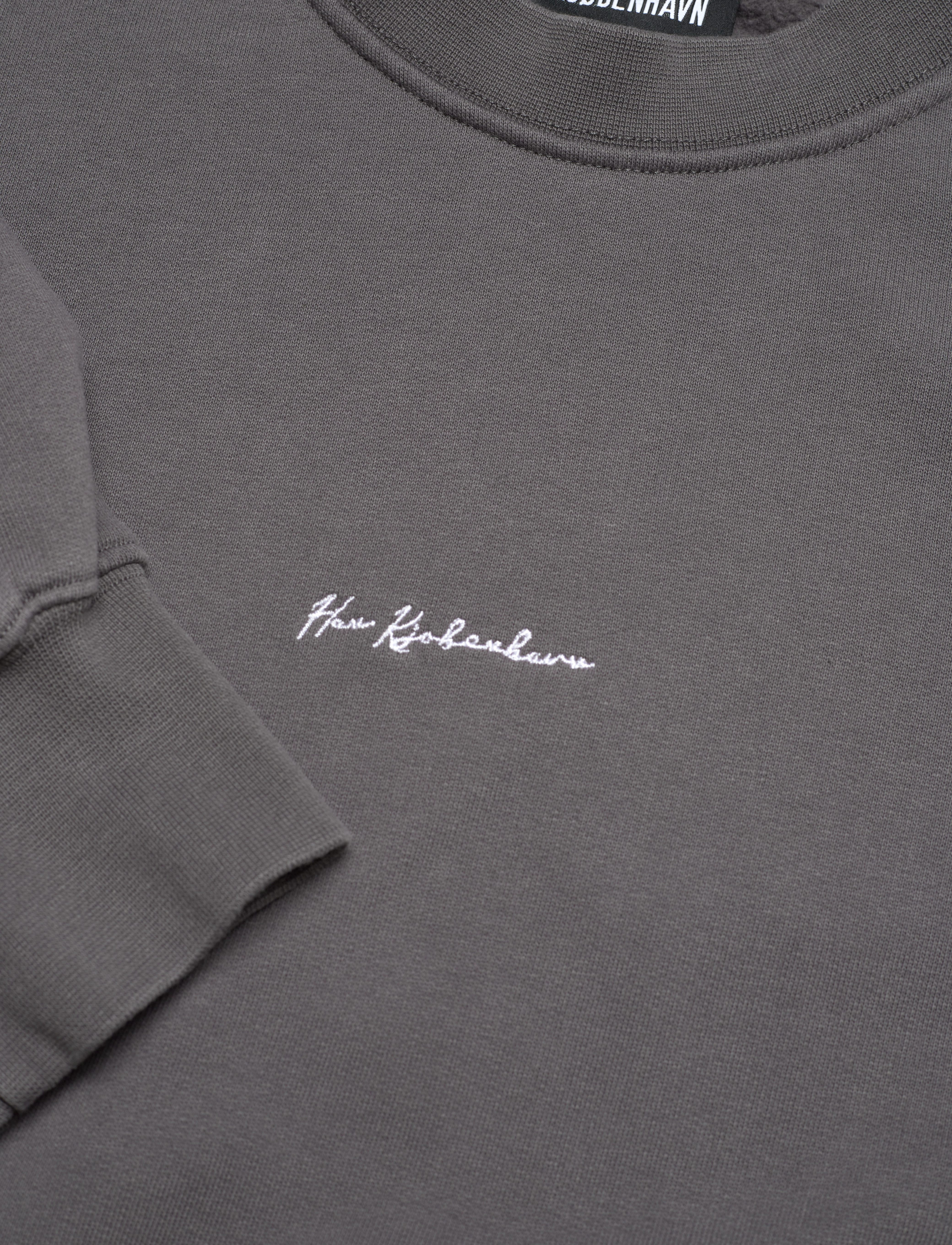 HAN Kjøbenhavn Clothing - Bulky Crewneck - dark grey - 2
