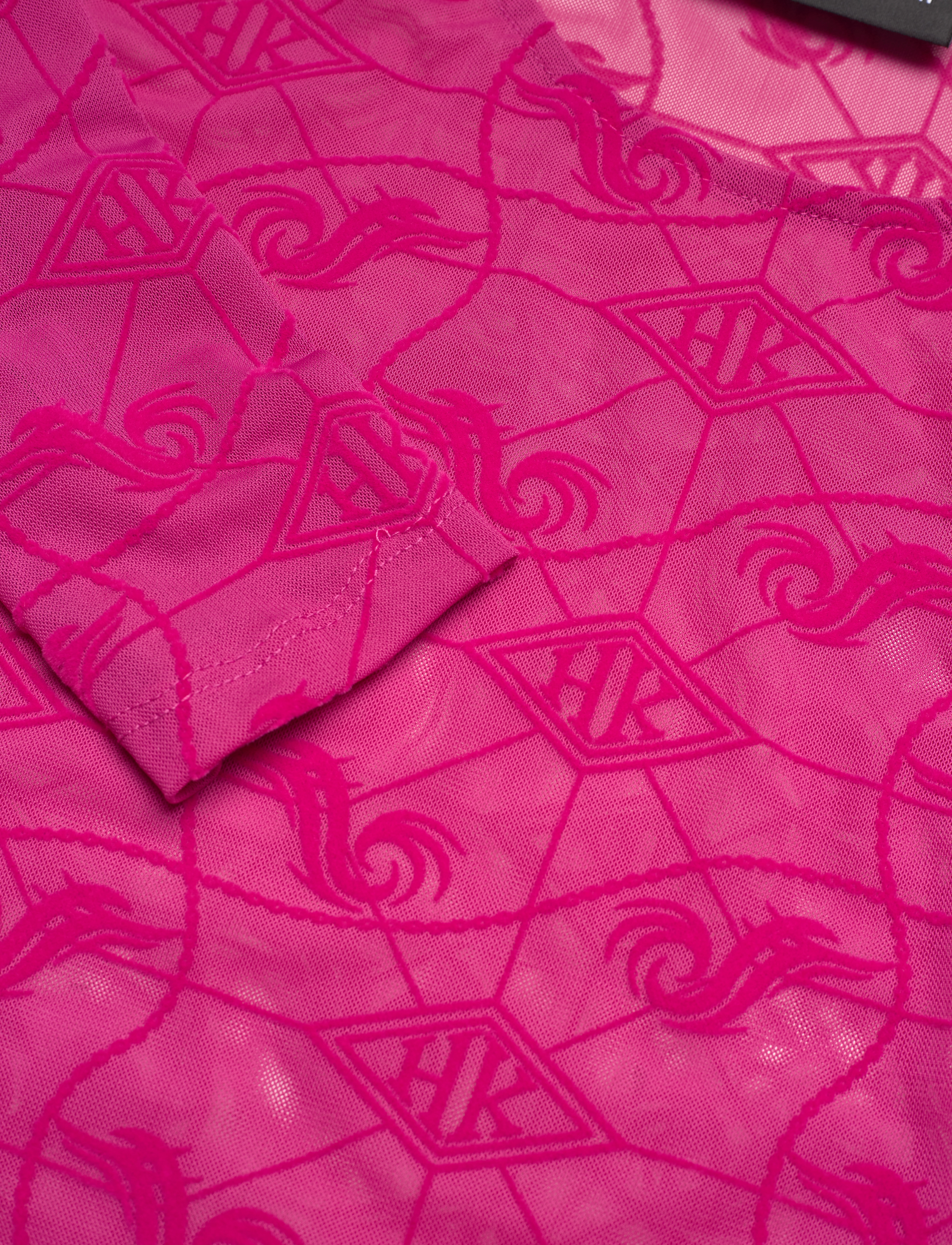 HAN Kjøbenhavn - Monogram Long Sleeve - magenta - 2