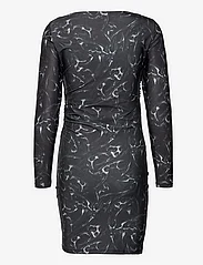 HAN Kjøbenhavn - Chrome Tribal Stretch Jersey Short Dress - vakarėlių drabužiai išparduotuvių kainomis - silver - 1