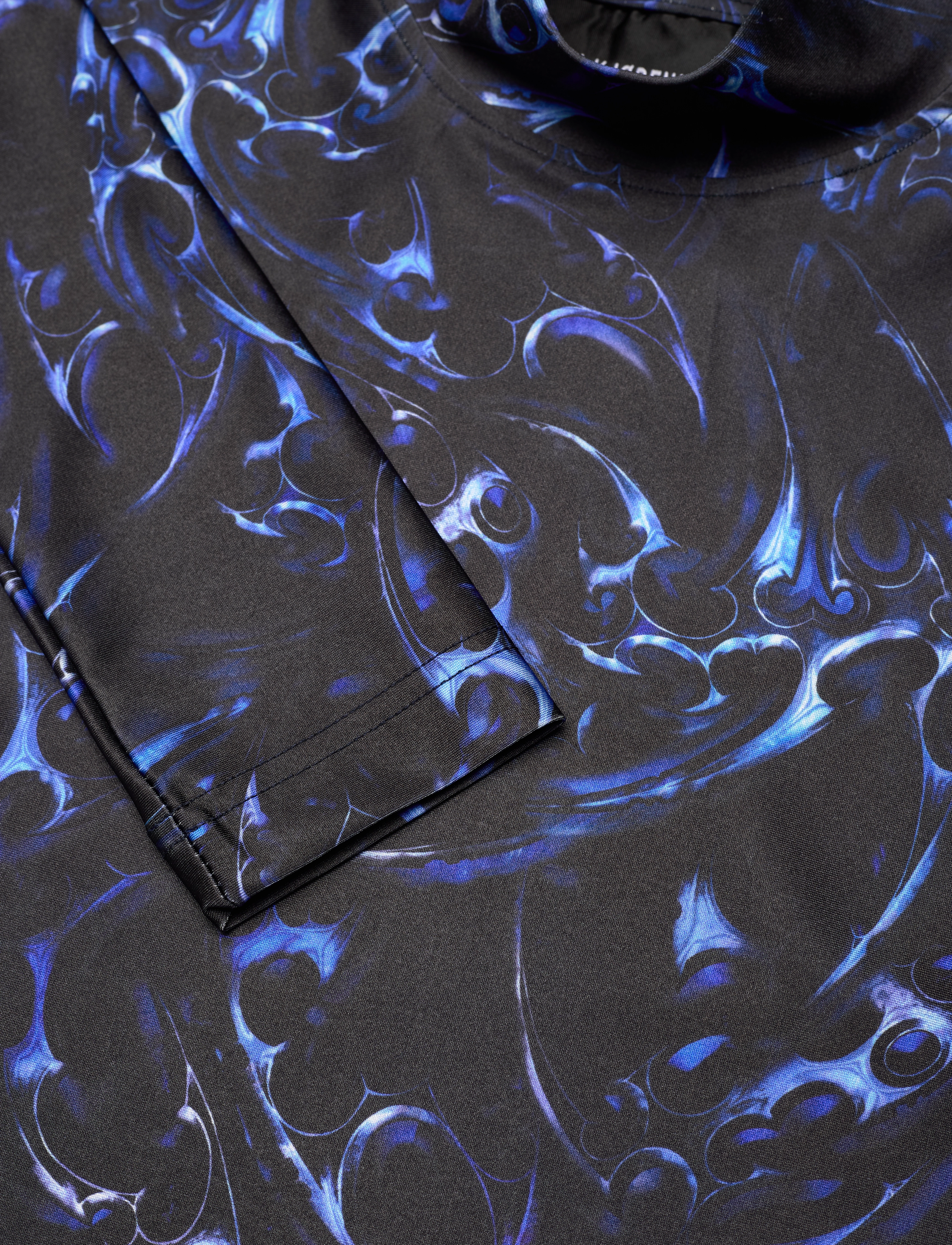 HAN Kjøbenhavn - Chrome Tribal Stretch Turtleneck Long Sleeve - langärmlige tops - blue - 2