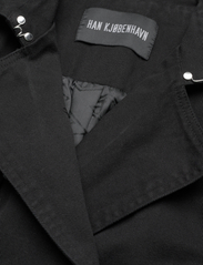 HAN Kjøbenhavn - Cotton Belted Trenchcoat - spring jackets - black - 3