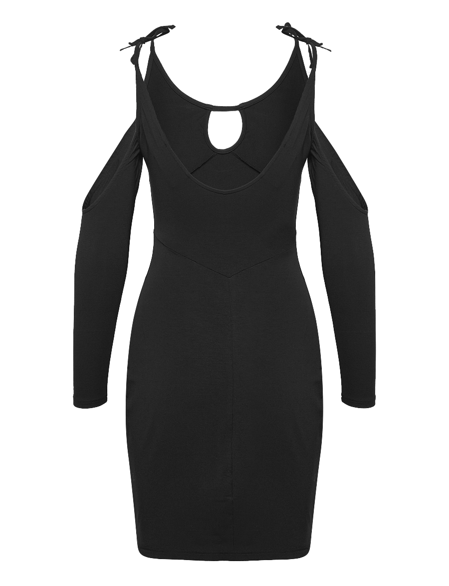 HAN Kjøbenhavn - Viscose Jersey Stretch Mini Dress - robes moulantes - black - 1