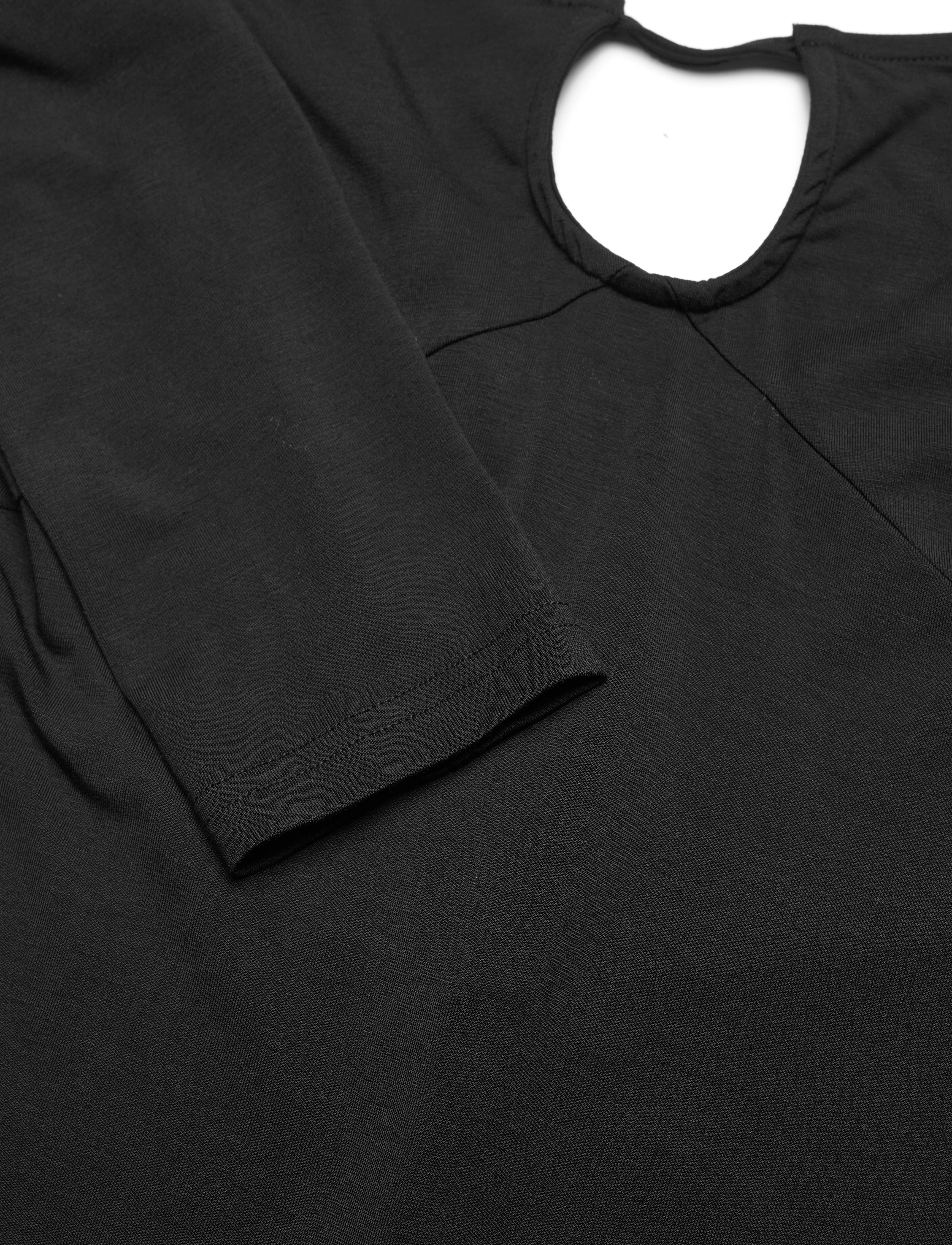 HAN Kjøbenhavn - Viscose Jersey Stretch Mini Dress - robes moulantes - black - 2