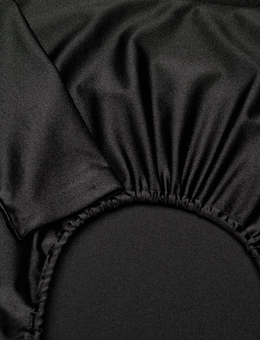 HAN Kjøbenhavn - Stretch Jersey Ruche Cut Out Dress - etuikleider - black - 2
