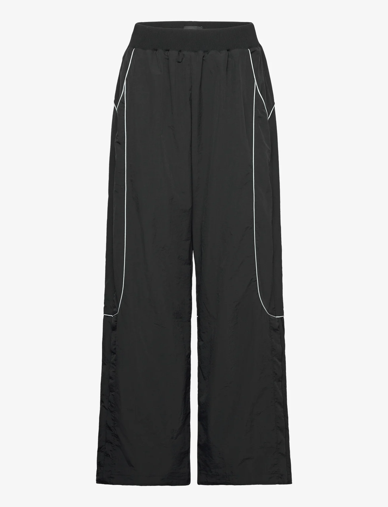 HAN Kjøbenhavn - Relaxed Track Trousers - apakšējais apģērbs - black - 0