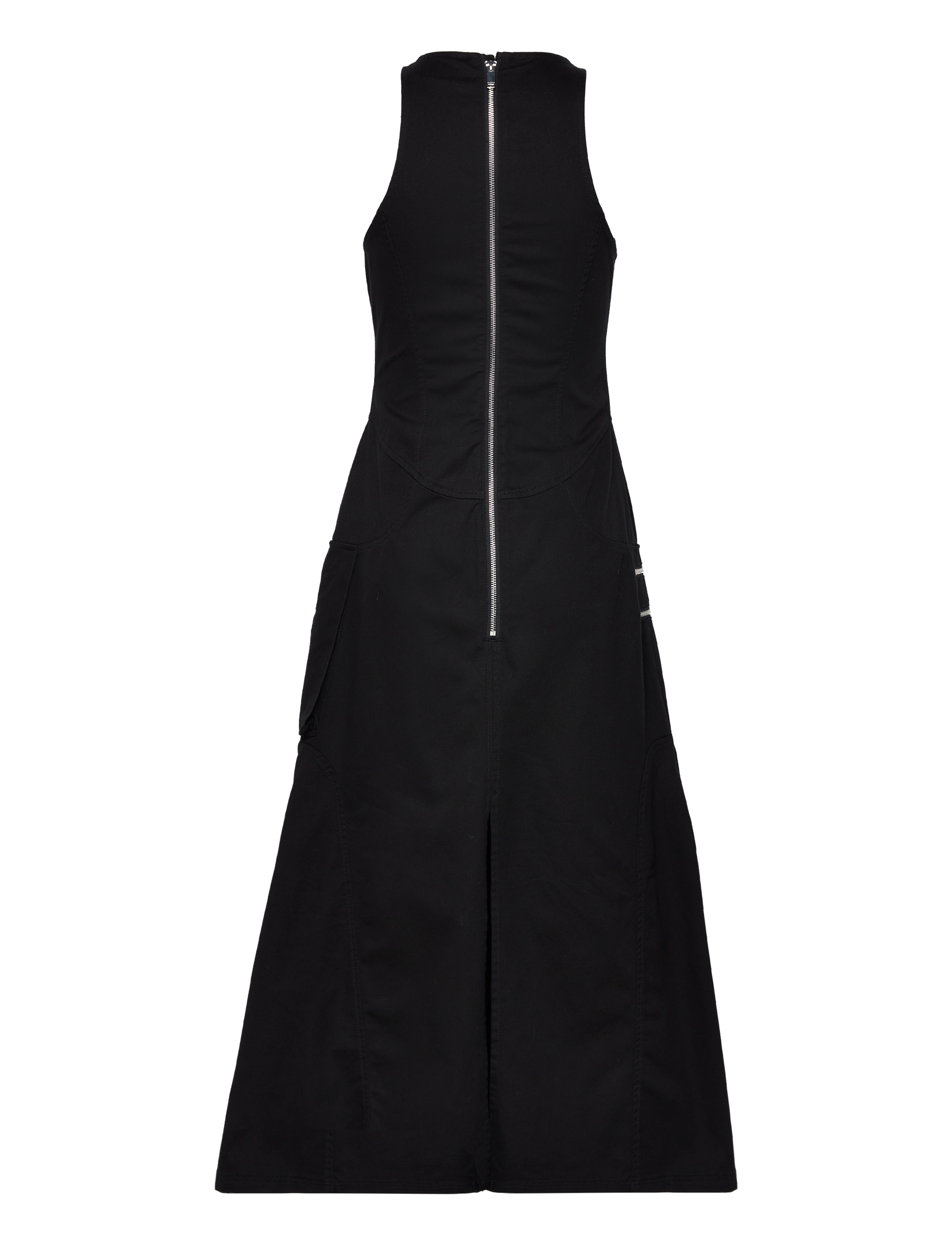 HAN Kjøbenhavn - Cotton Cargo Dress - midikleider - black - 1