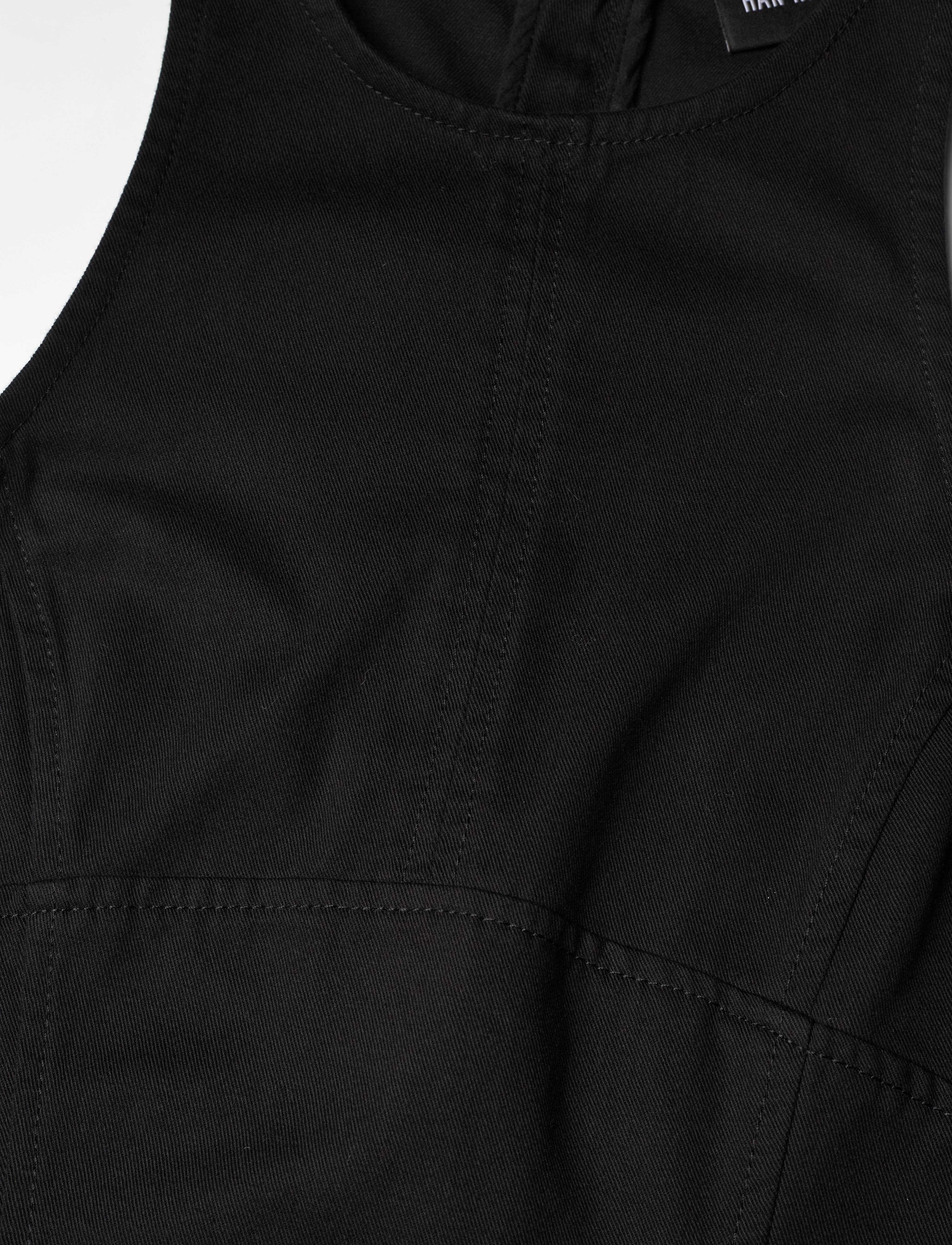 HAN Kjøbenhavn - Cotton Cargo Dress - midikleider - black - 2