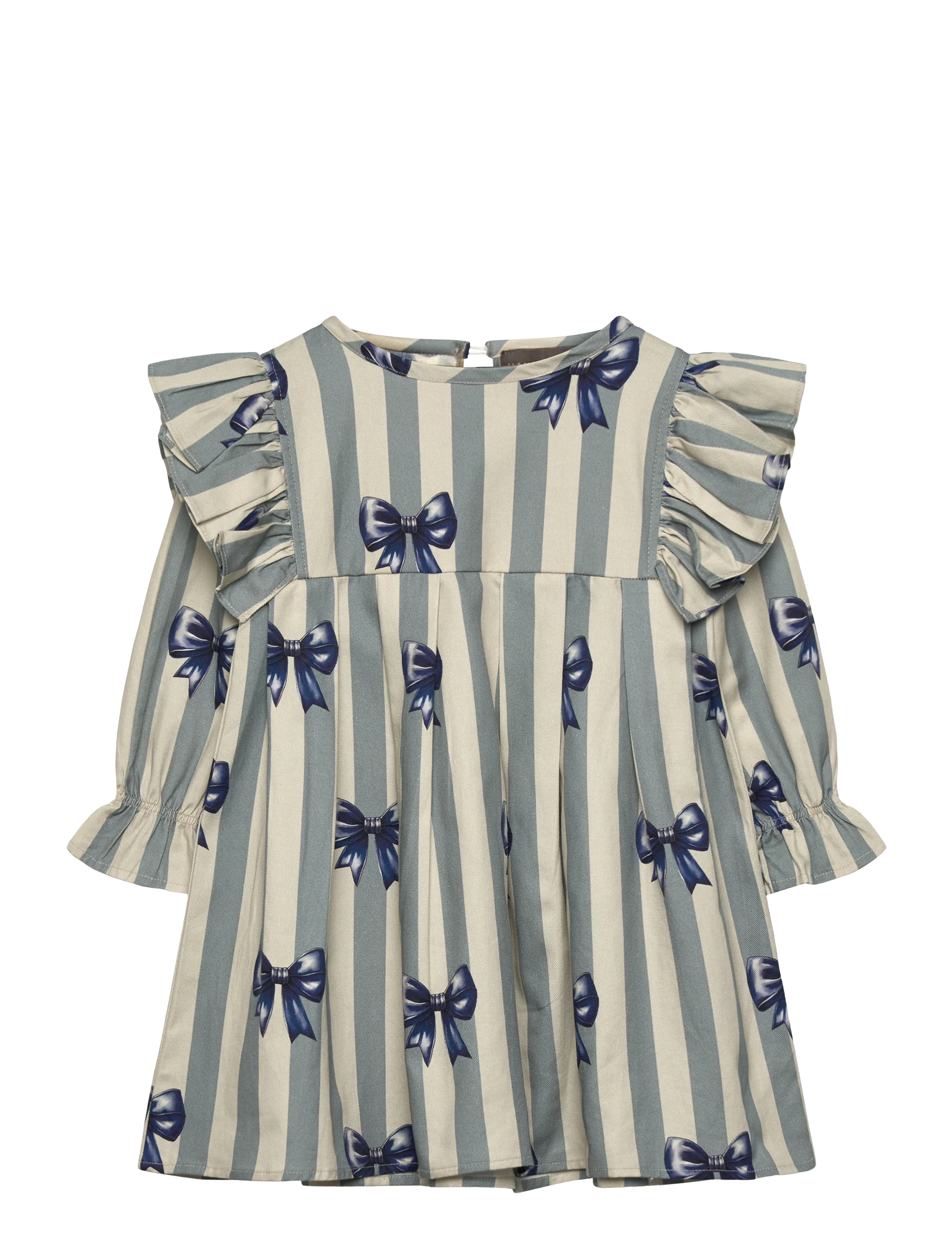 Hanevild Bow dress - Baby 0-2 år - RAINY / blue