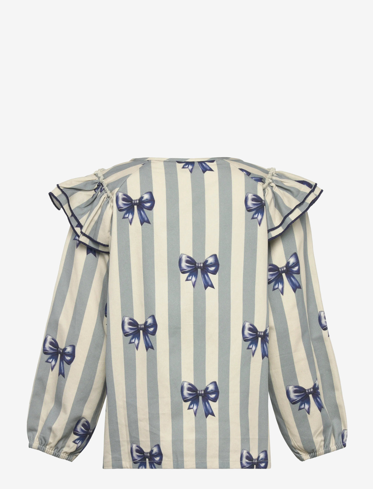 Hanevild - Bow shirt - langærmede skjorter - rainy - 1