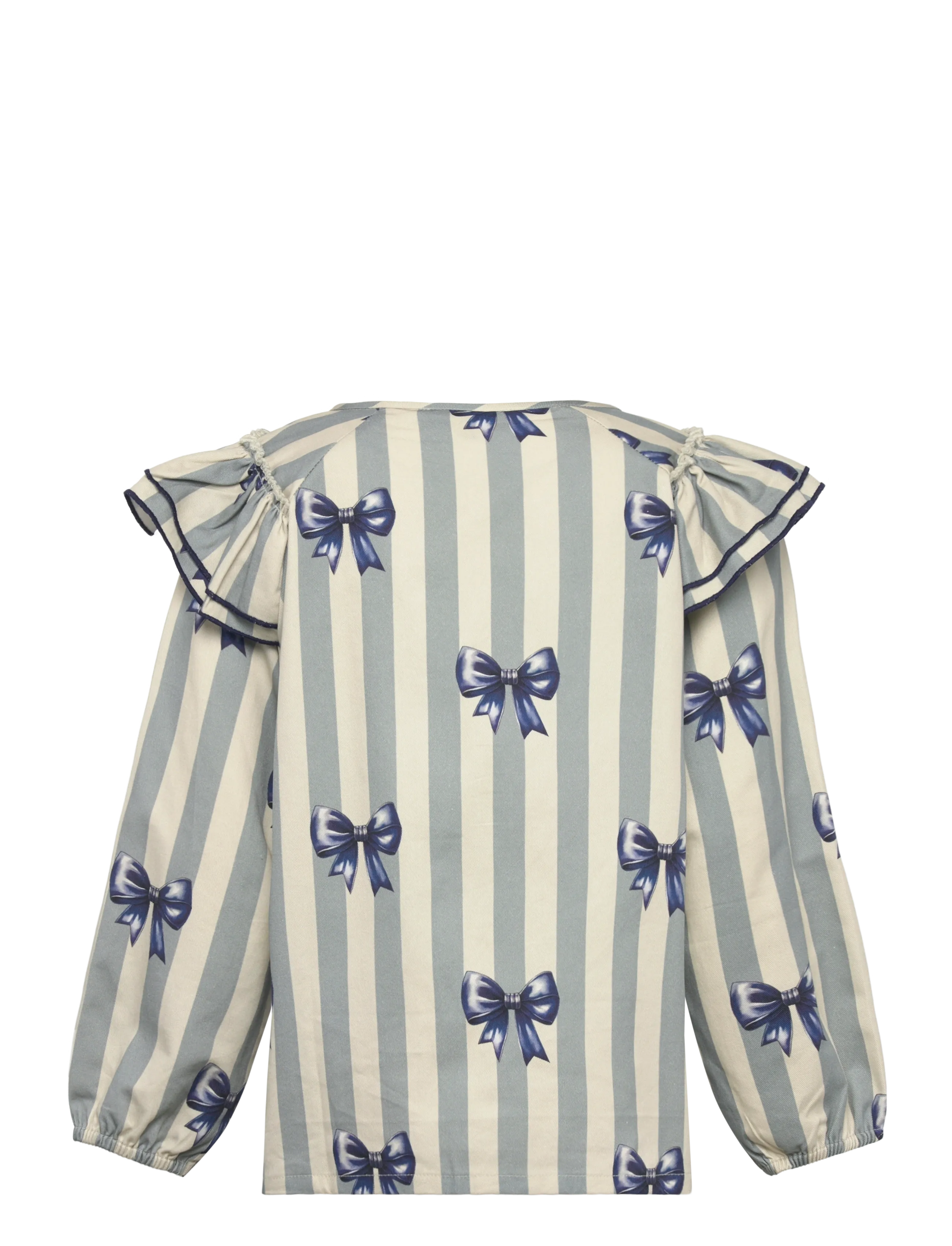 Hanevild - Bow shirt - langærmede skjorter - rainy - 2