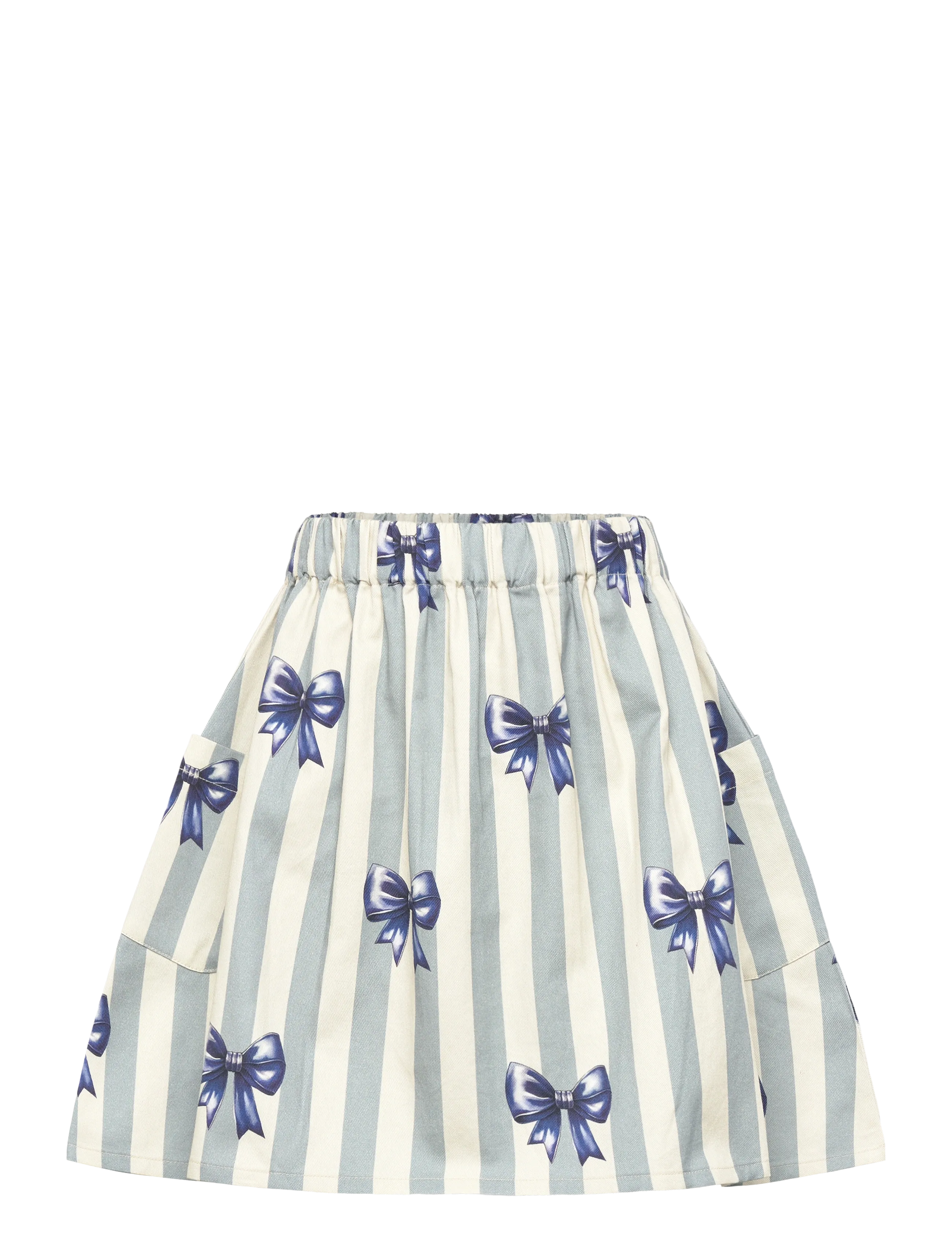 Hanevild Bow skirt - Röcke - RAINY / blue