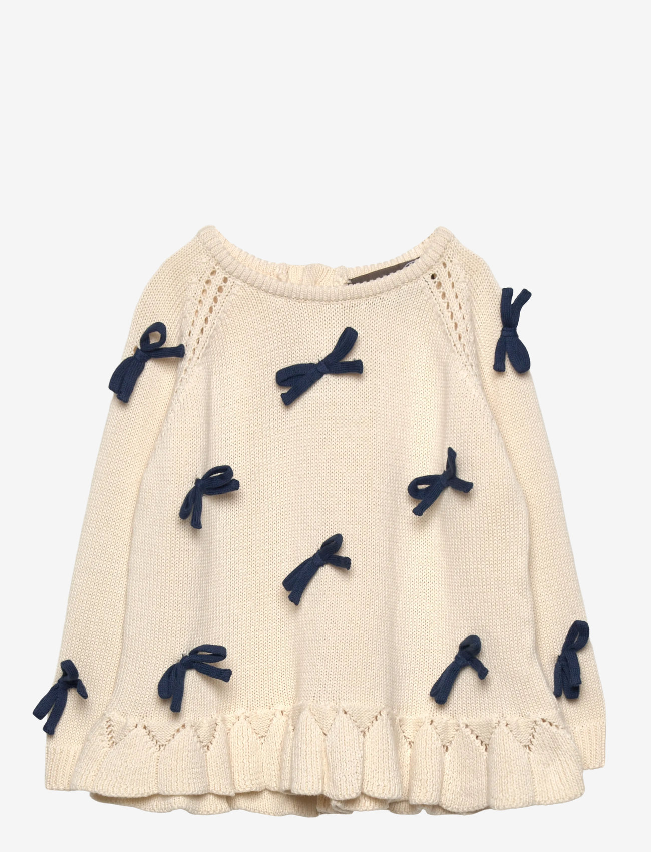 Hanevild - More bows sweater - trøjer - ivory - 1