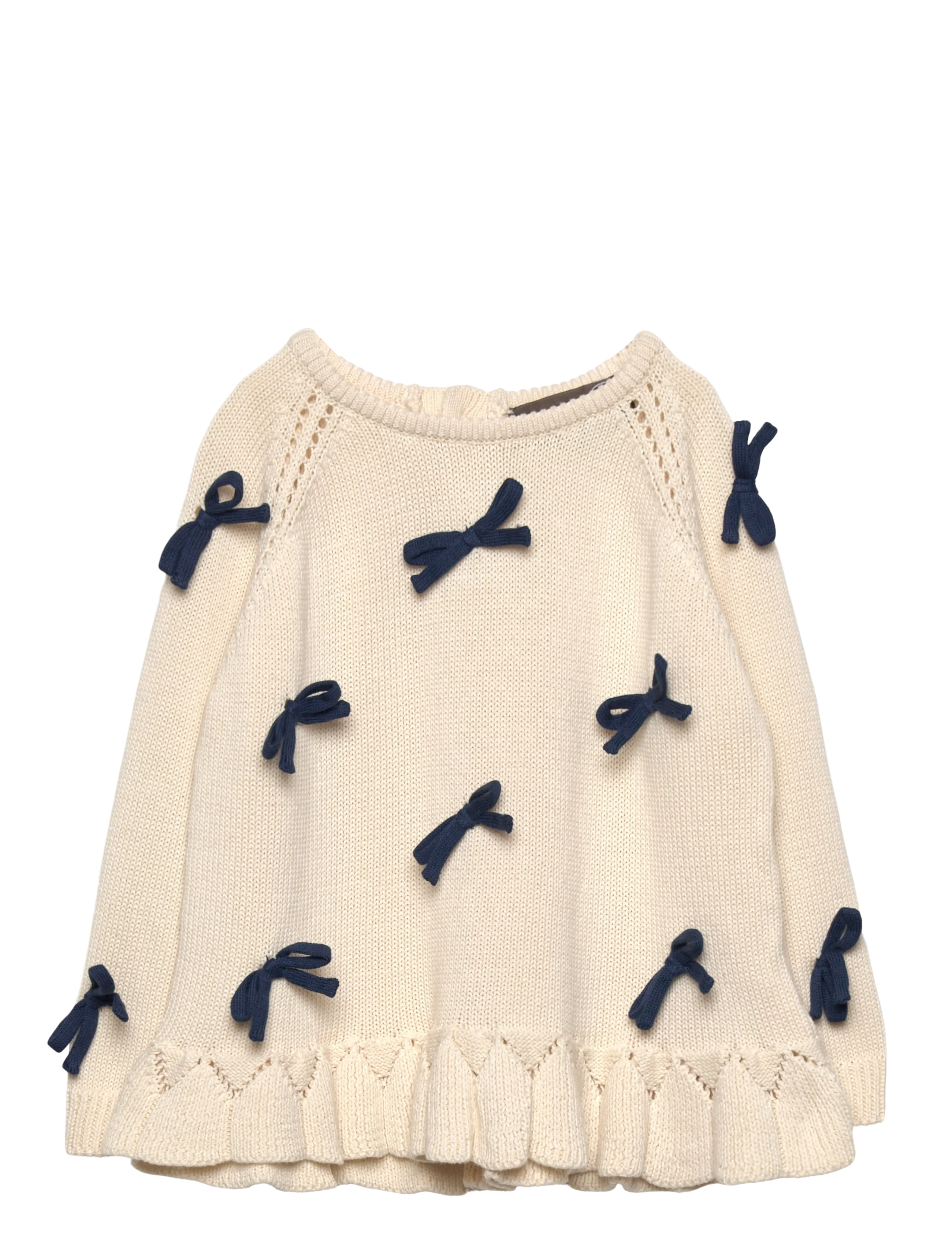 More bows sweater - IVORY