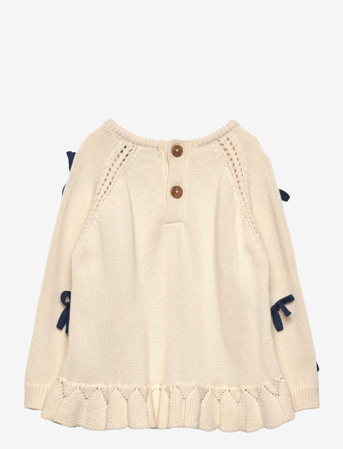 Hanevild - More bows sweater - trøjer - ivory - 2