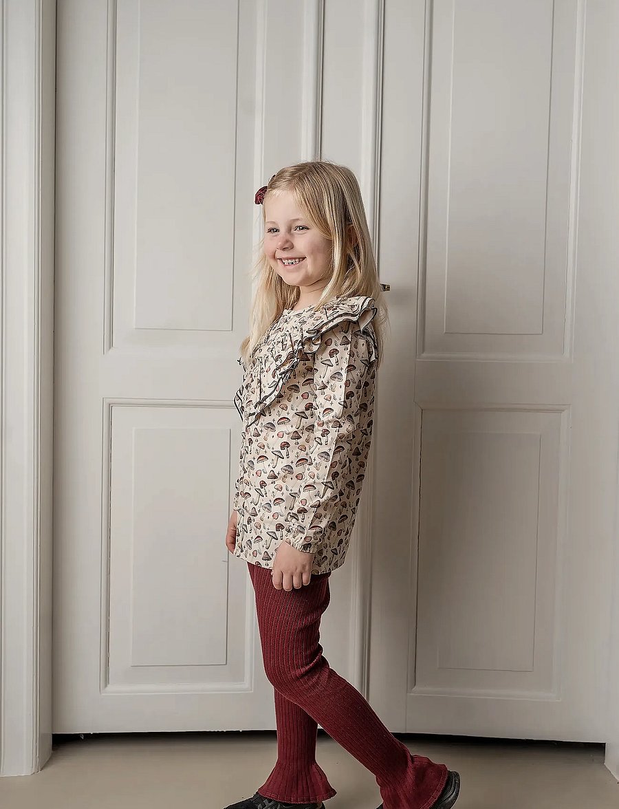 Hanevild - Tilde leggings - leggings - cabernet - 3