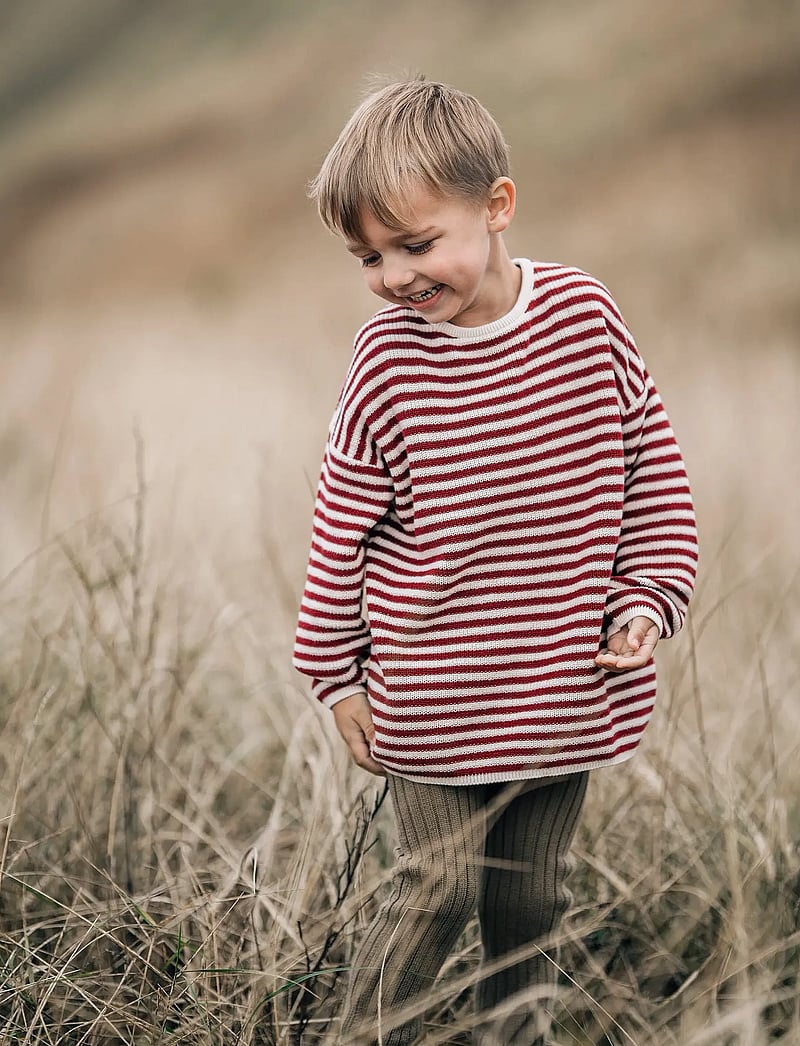 Hanevild - Michael blouse - långärmade t-shirts - carbenet - 0