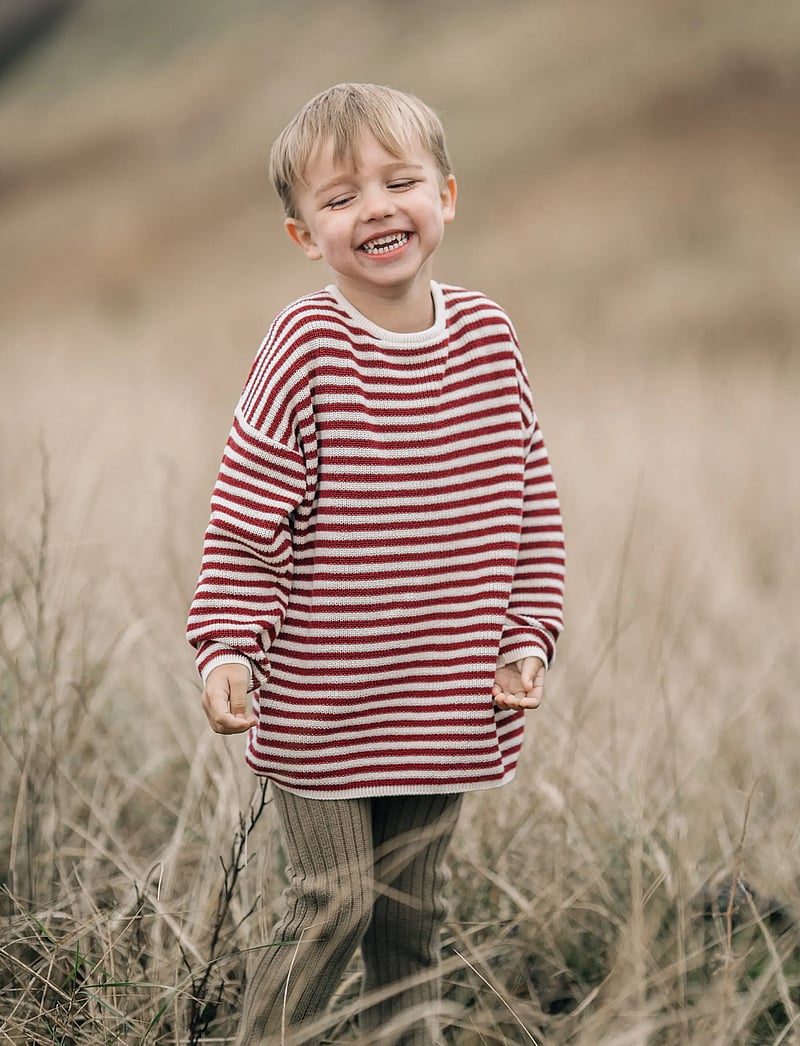 Hanevild - Michael blouse - långärmade t-shirts - carbenet - 4