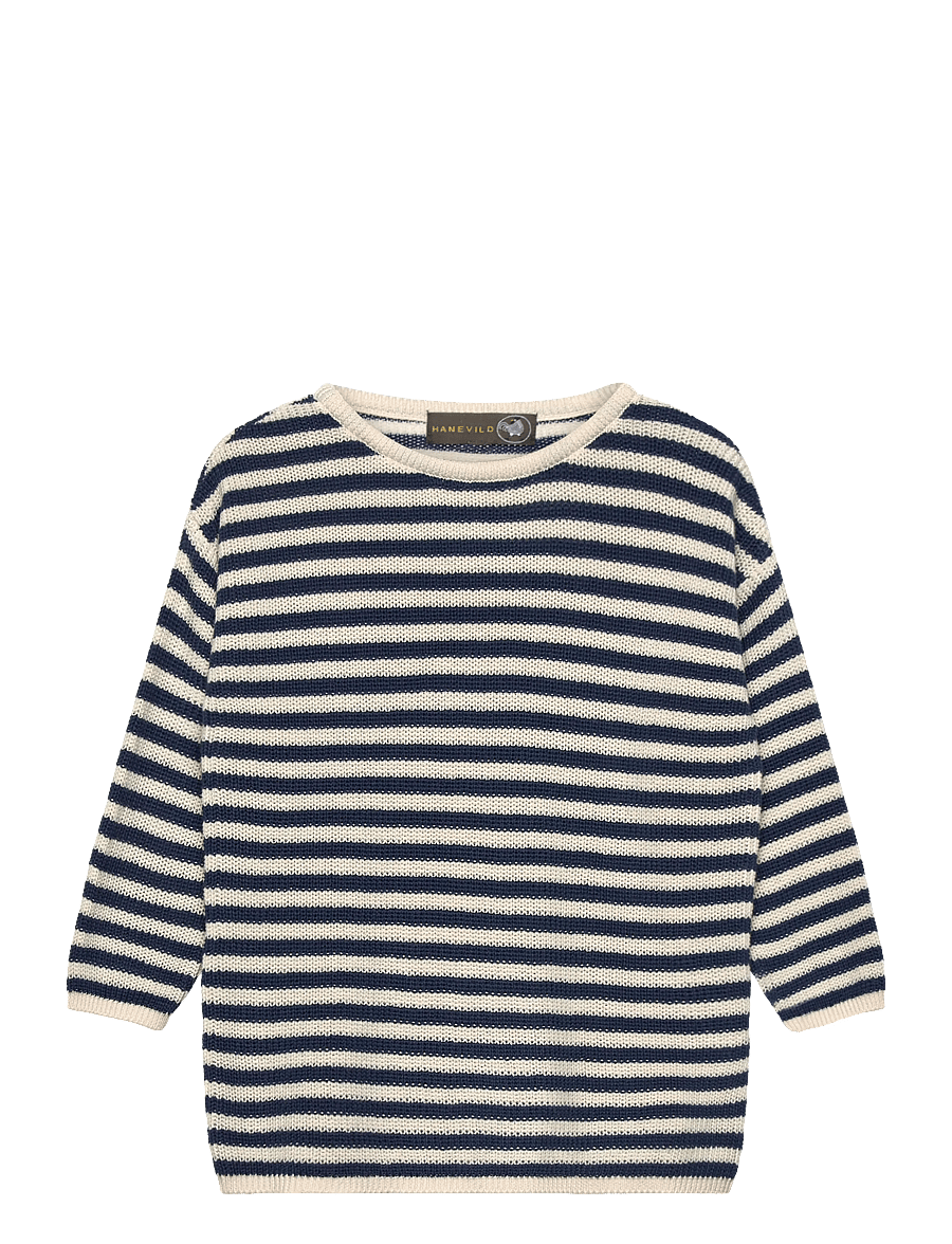 Hanevild - Michael blouse - långärmade t-shirts - ensign blue - 1