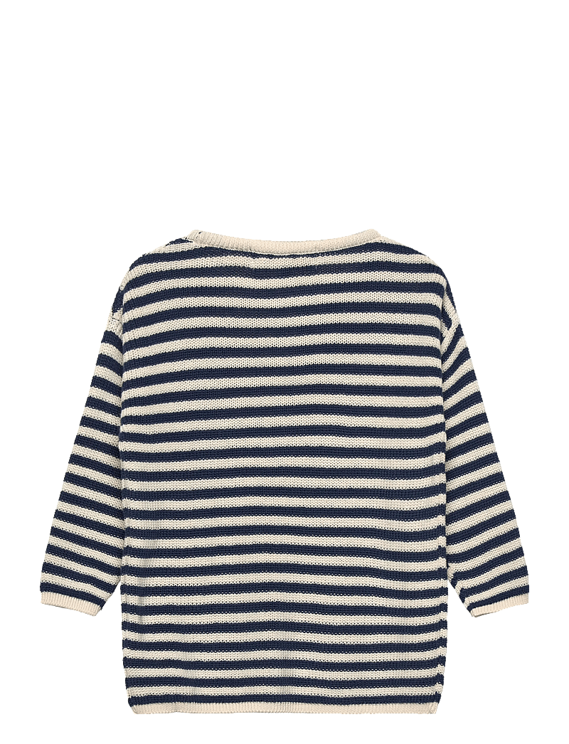 Hanevild - Michael blouse - långärmade t-shirts - ensign blue - 2