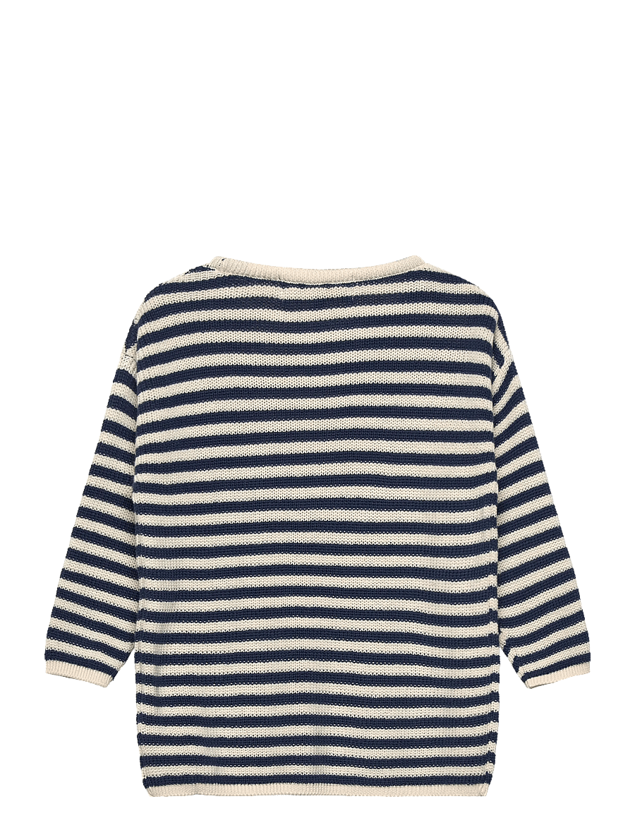 Hanevild - Michael blouse - långärmade t-shirts - ensign blue - 2