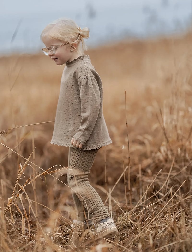 Hanevild - Lynge leggings - leggings - coriander - 0