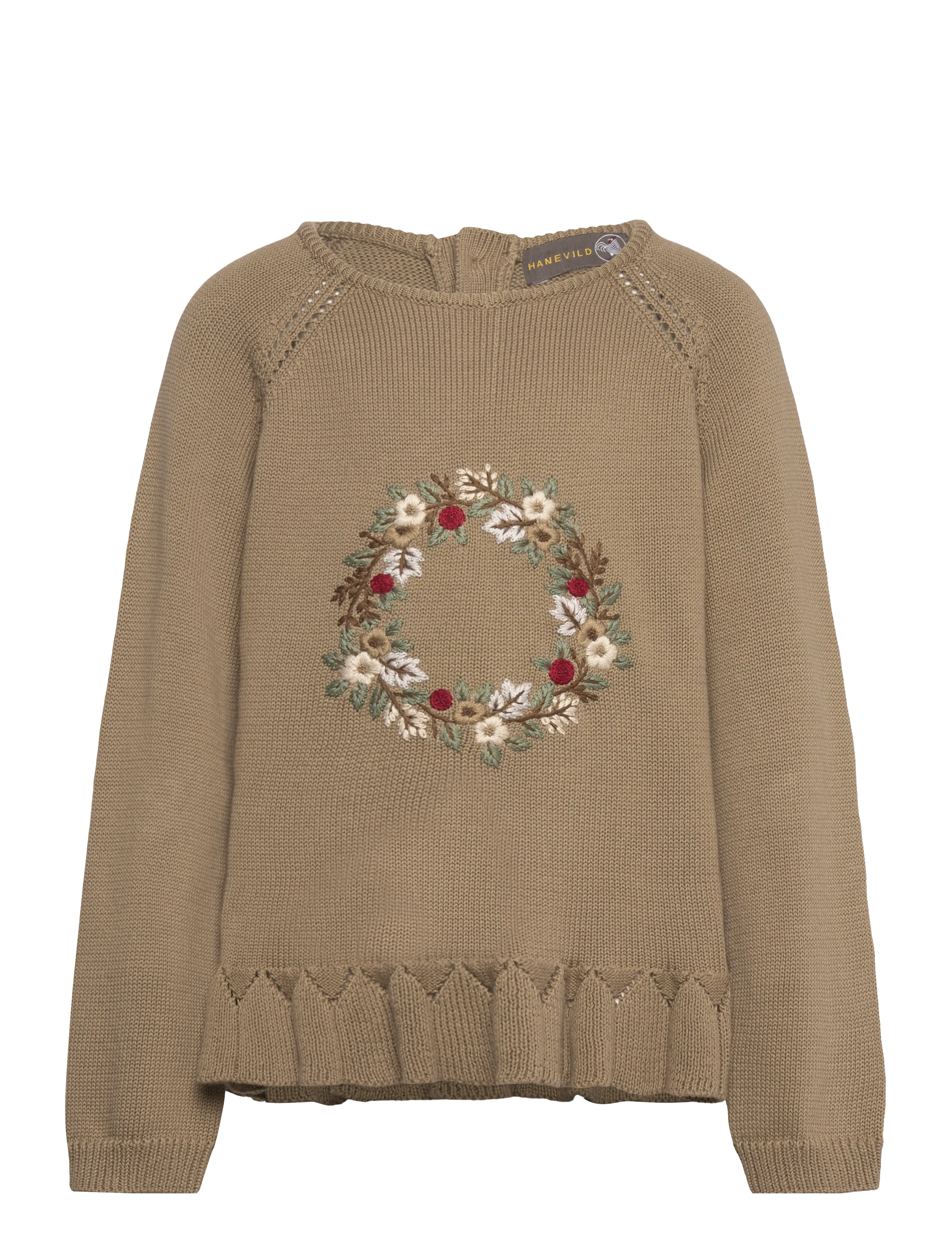 HANEVILD Anna Bluse Beige - 104 - Kinder