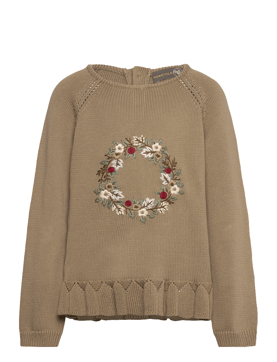 Hanevild - Anna blouse - stickade tröjor - coriander - 1