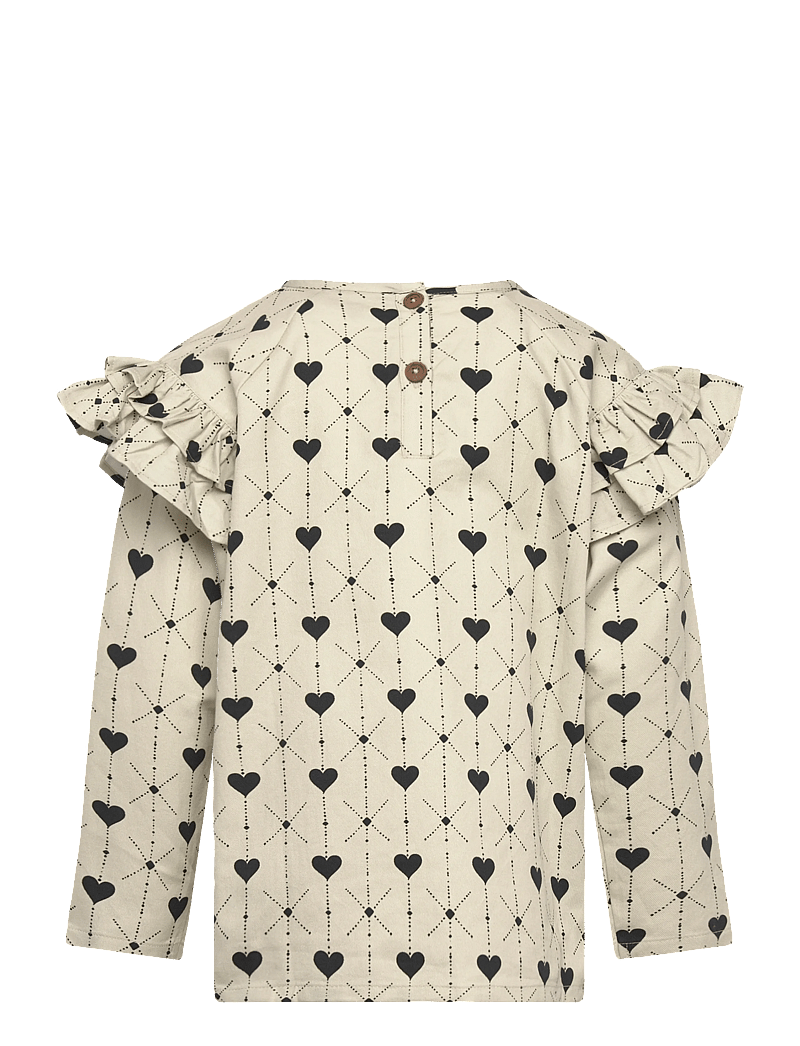 Hanevild - Heart blouse - langärmlige hemden - rainy - 2