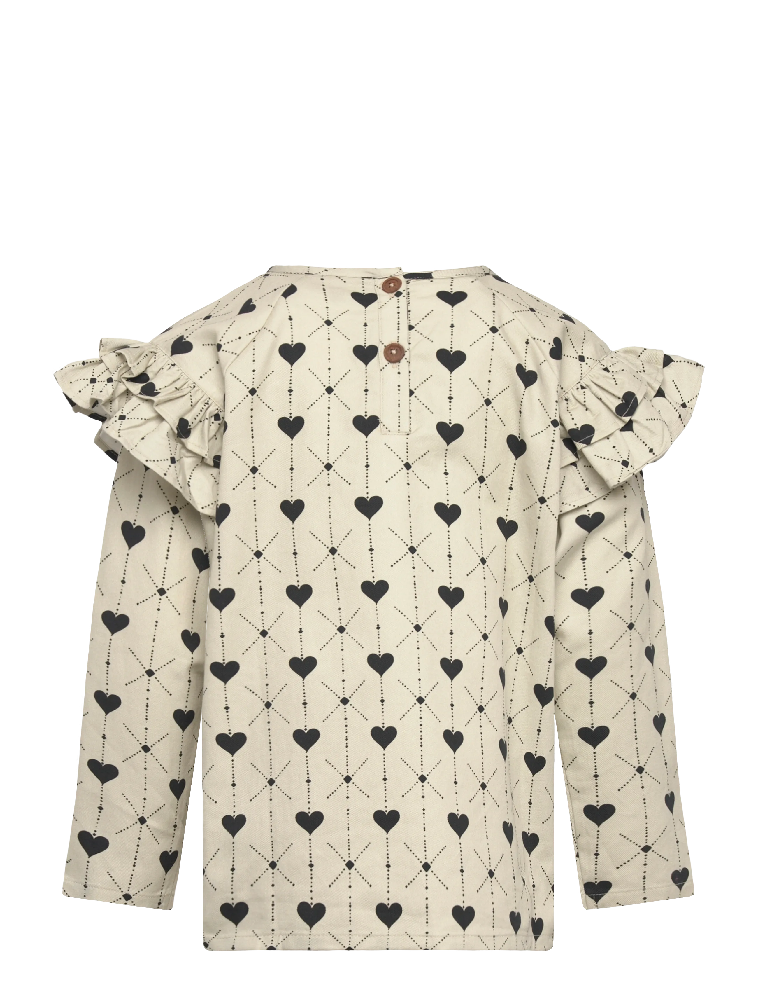 Hanevild - Heart blouse - pikkade varrukatega särgid - rainy - 2