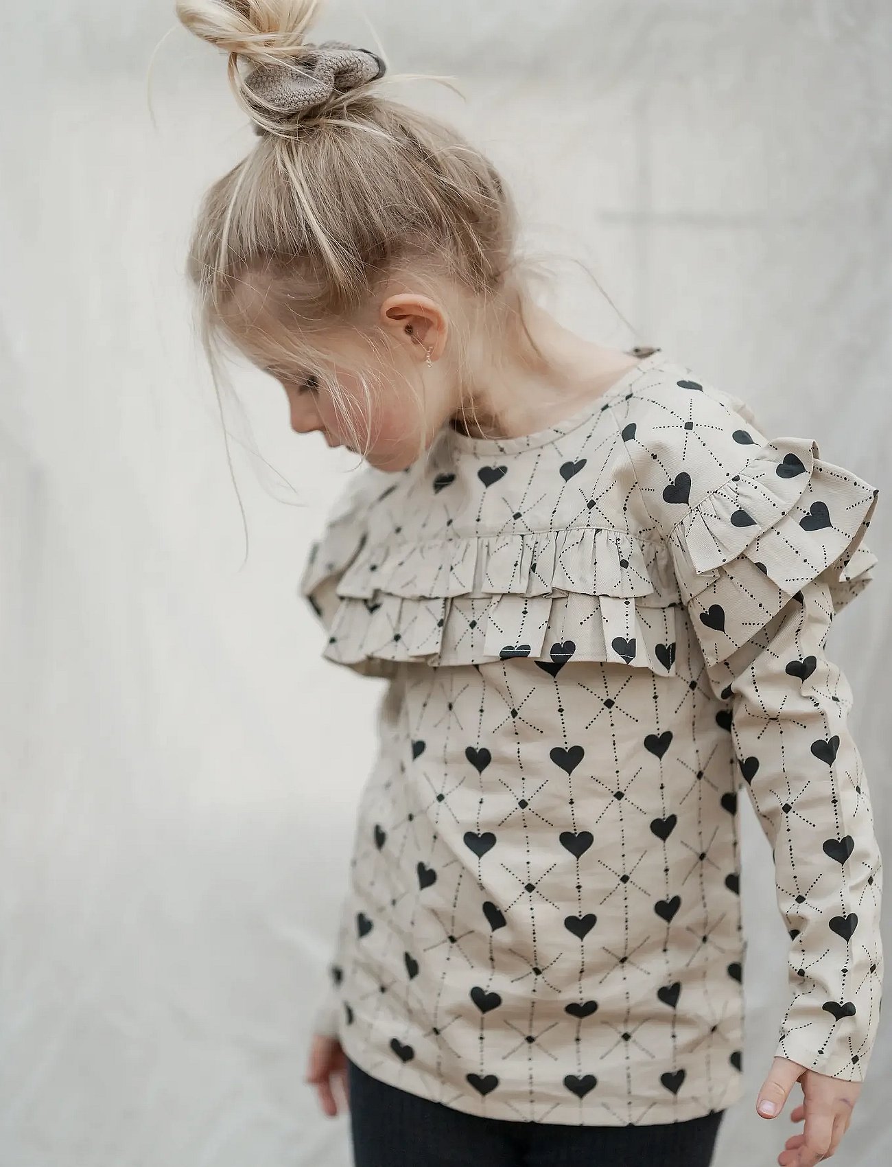 Heart blouse - RAINY